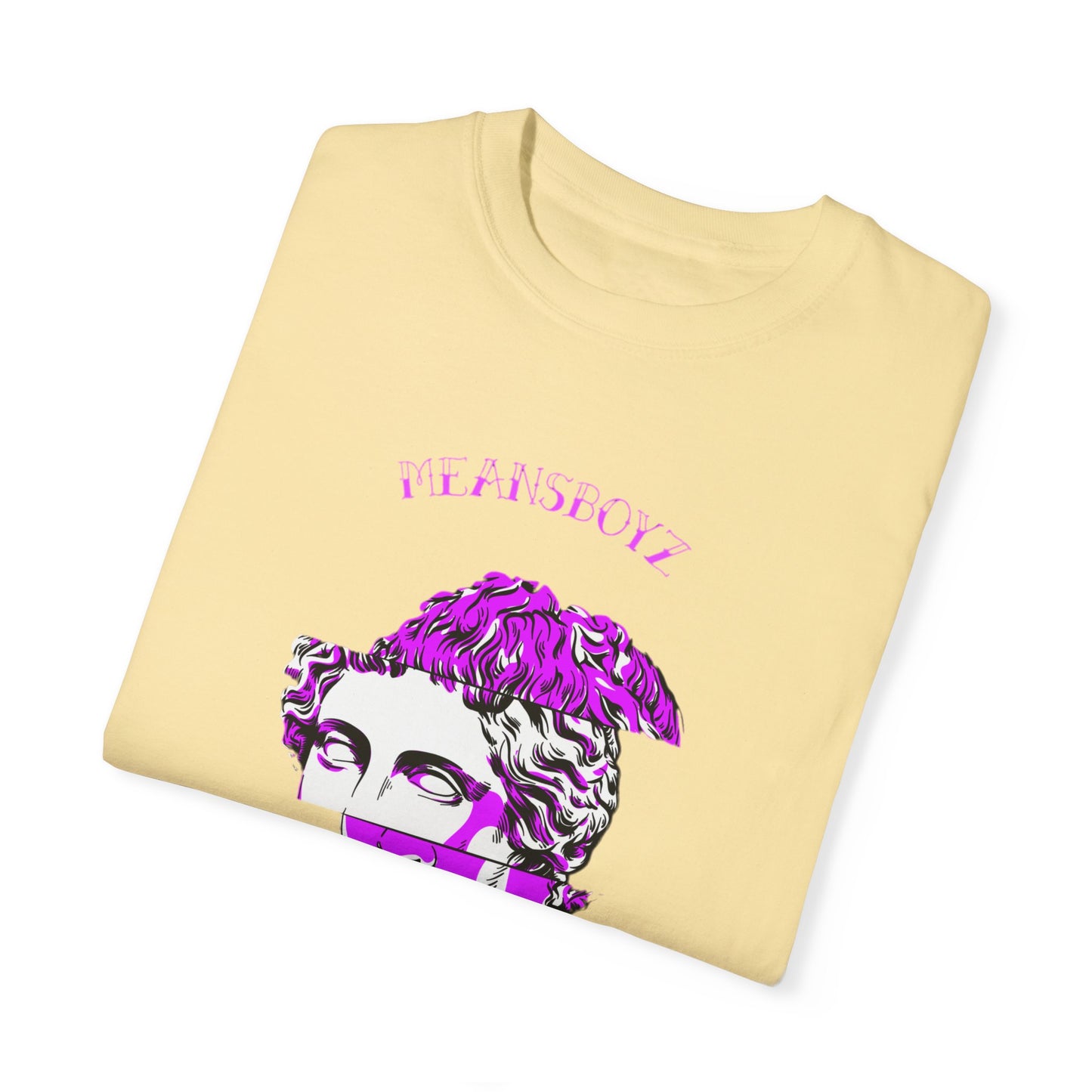 Statue Design T-Shirt - meansboyz Unisex Garment-Dyed Tee