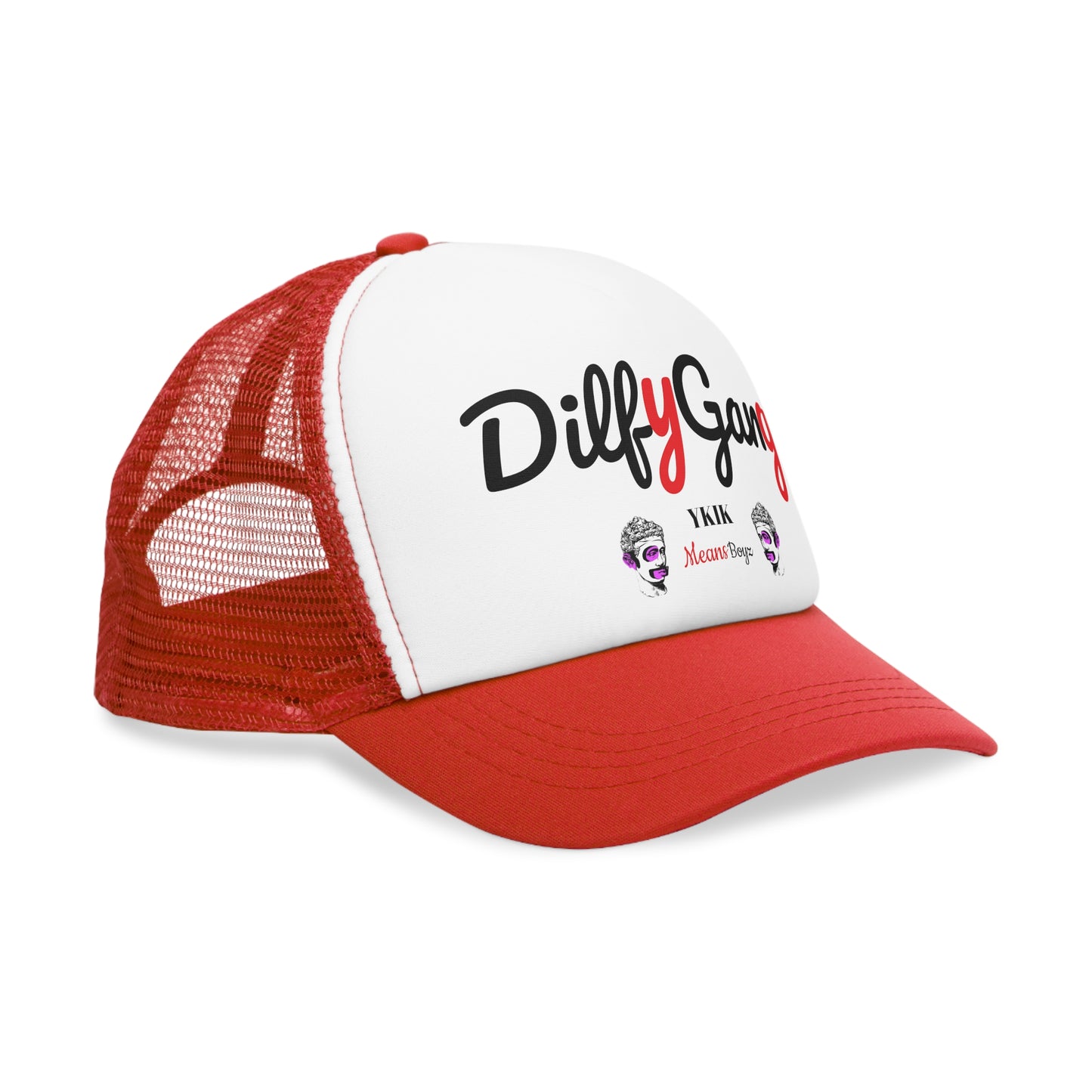 DilfyGang Mesh Cap - Fun Trucker Hat for Boys & Celebrate Style