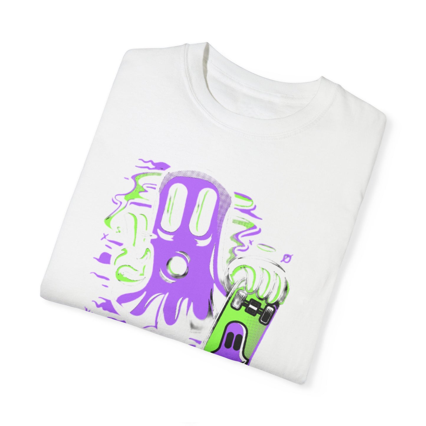 Meansboyz Unisex Garment-Dyed statue T-shirt