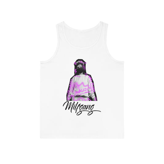 Milfgang Graphic Unisex Softstyle™ Tank Top - Trendy Casual Wear for Equality Advocates