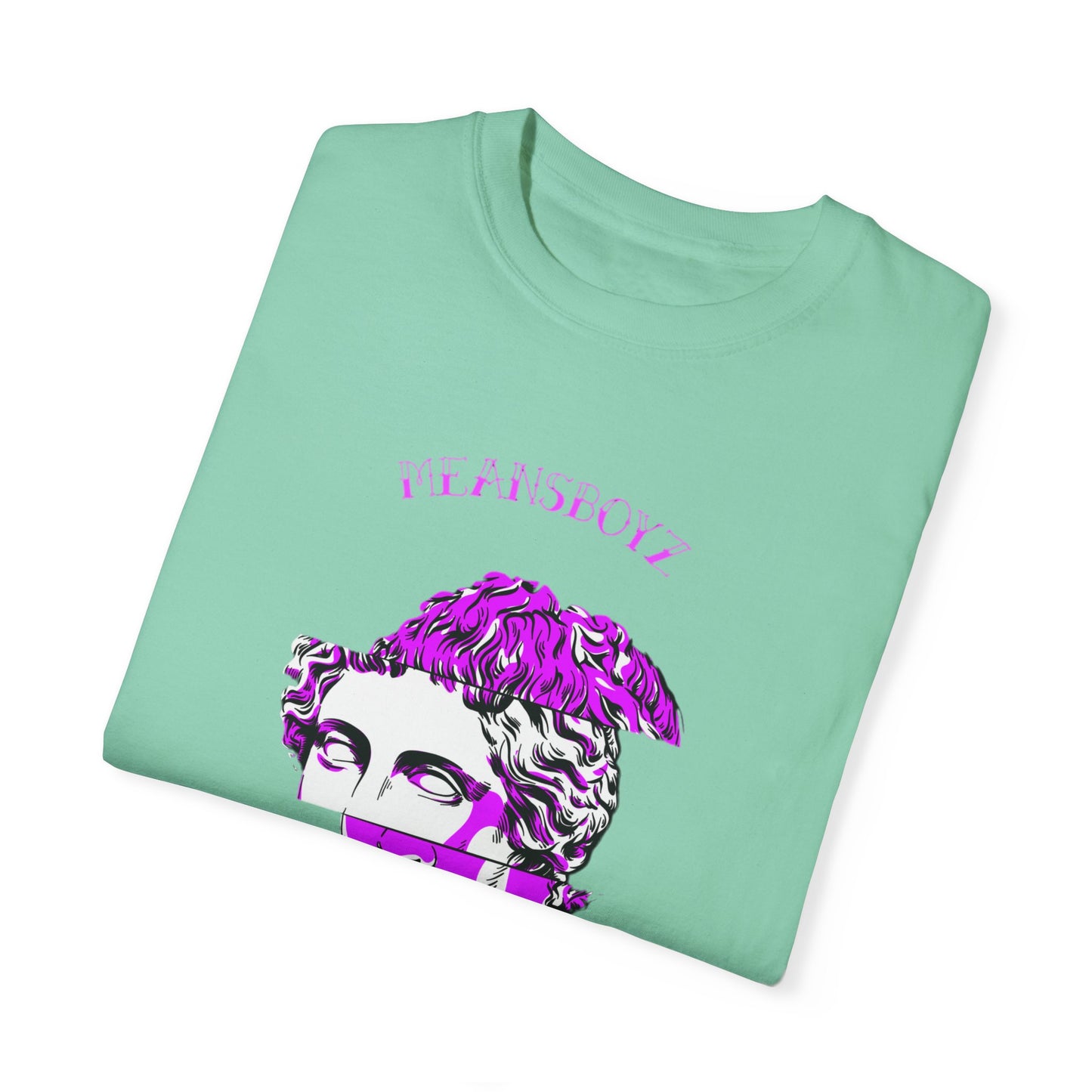 Statue Design T-Shirt - meansboyz Unisex Garment-Dyed Tee