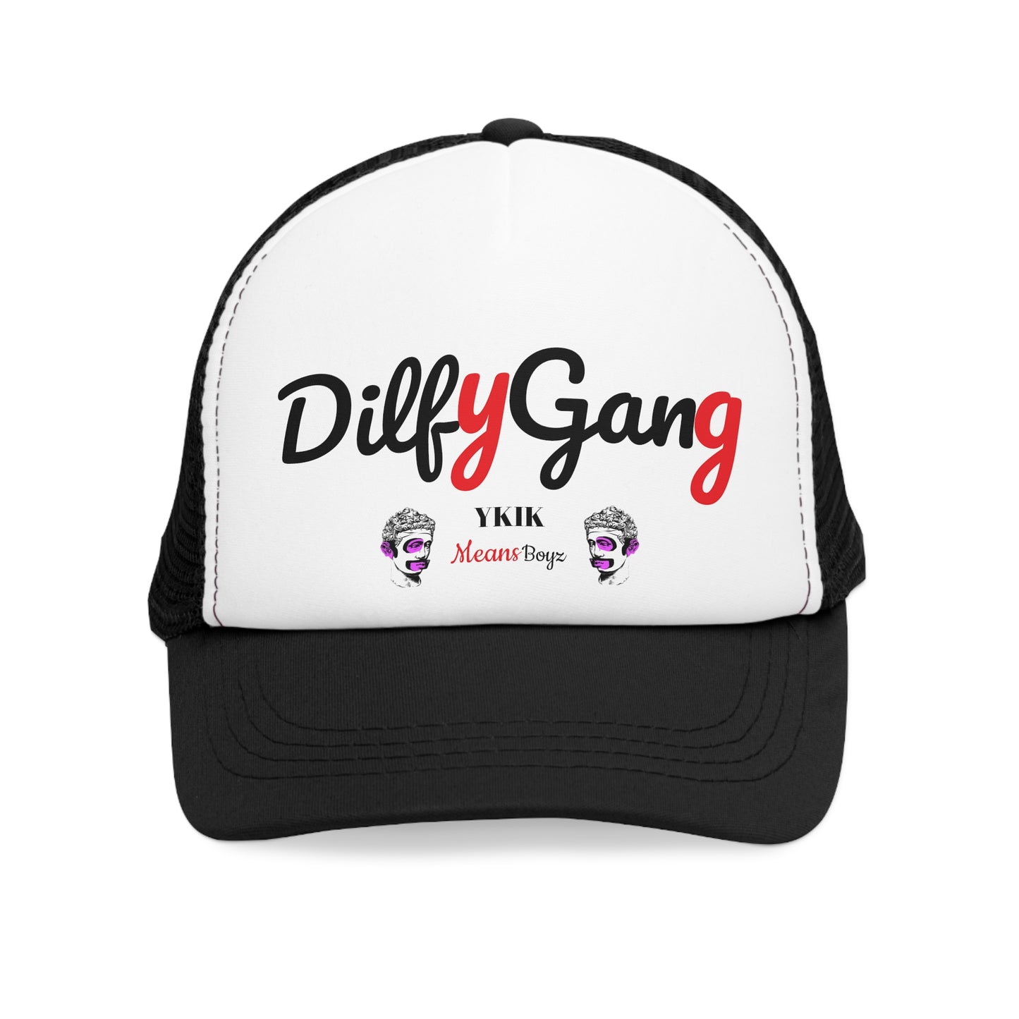 DilfyGang Mesh Cap - Fun Trucker Hat for Boys & Celebrate Style