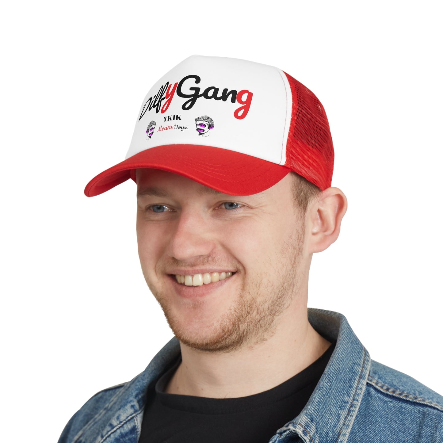 DilfyGang Mesh Cap - Fun Trucker Hat for Boys & Celebrate Style