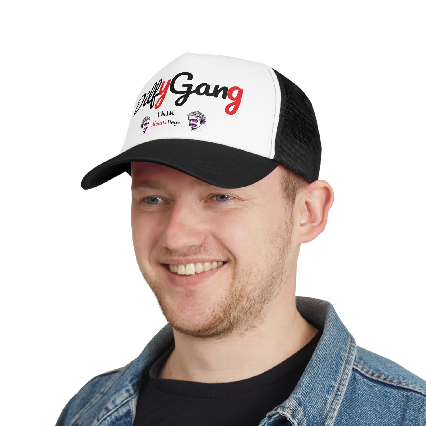 DilfyGang Mesh Cap - Fun Trucker Hat for Boys & Celebrate Style