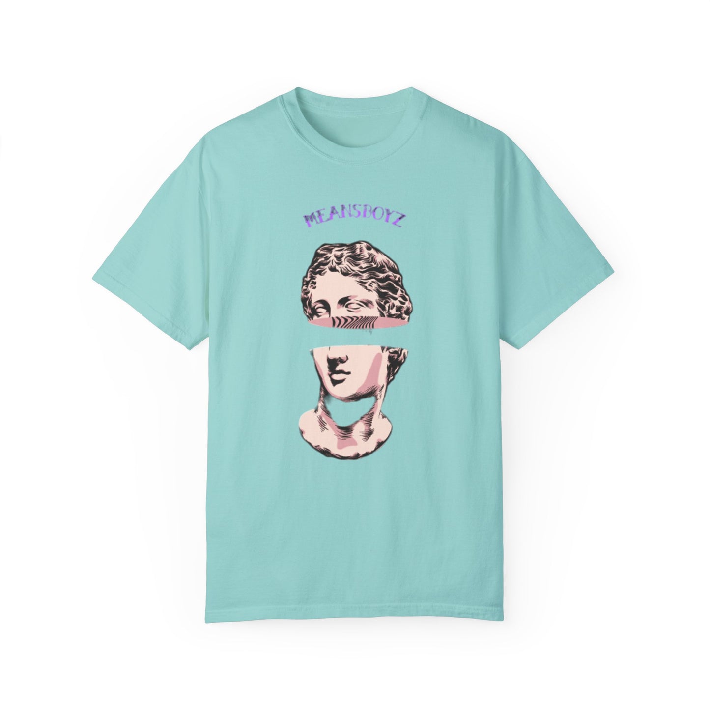 Meansboyz statue Unisex Garment-Dyed T-shirt