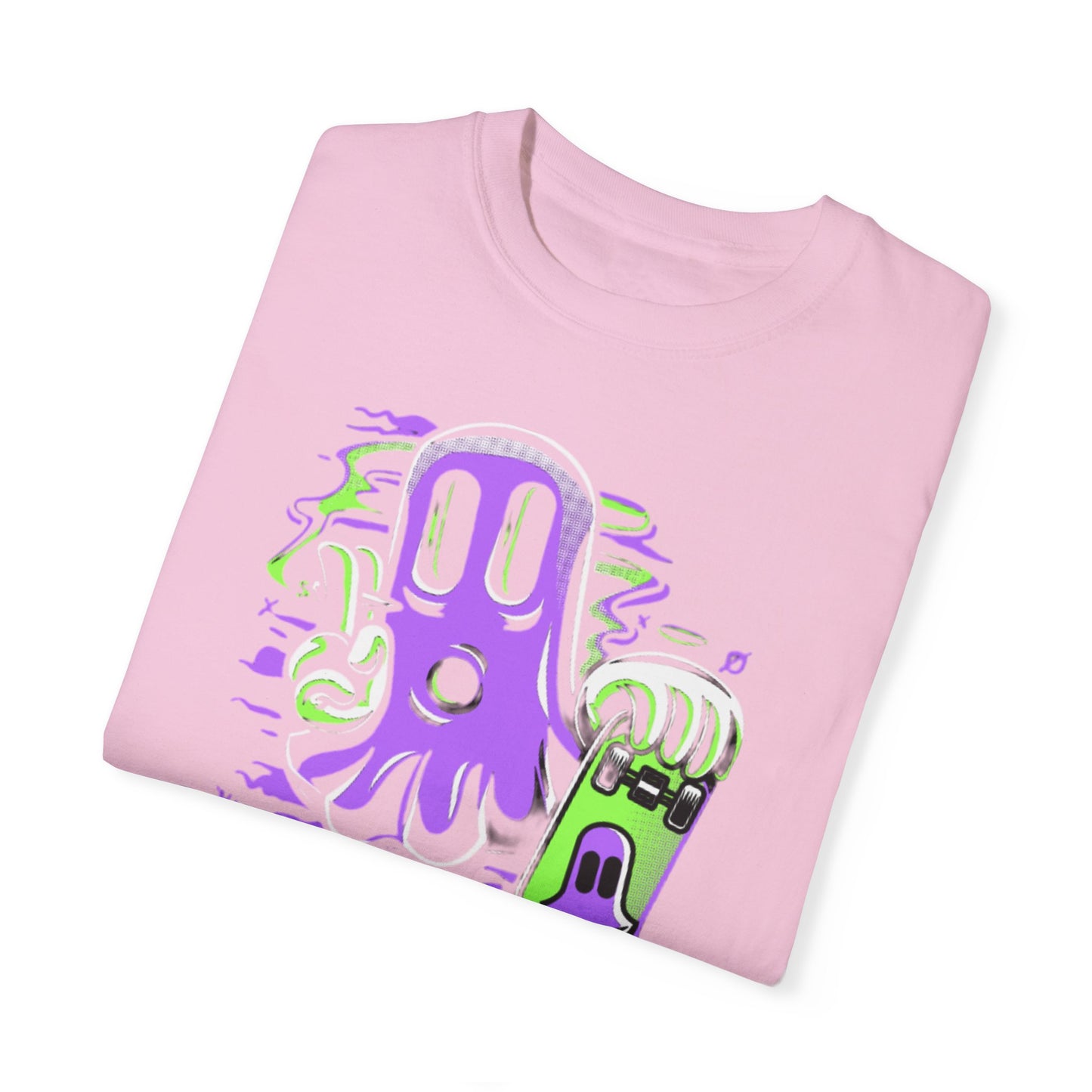 Meansboyz Unisex Garment-Dyed statue T-shirt