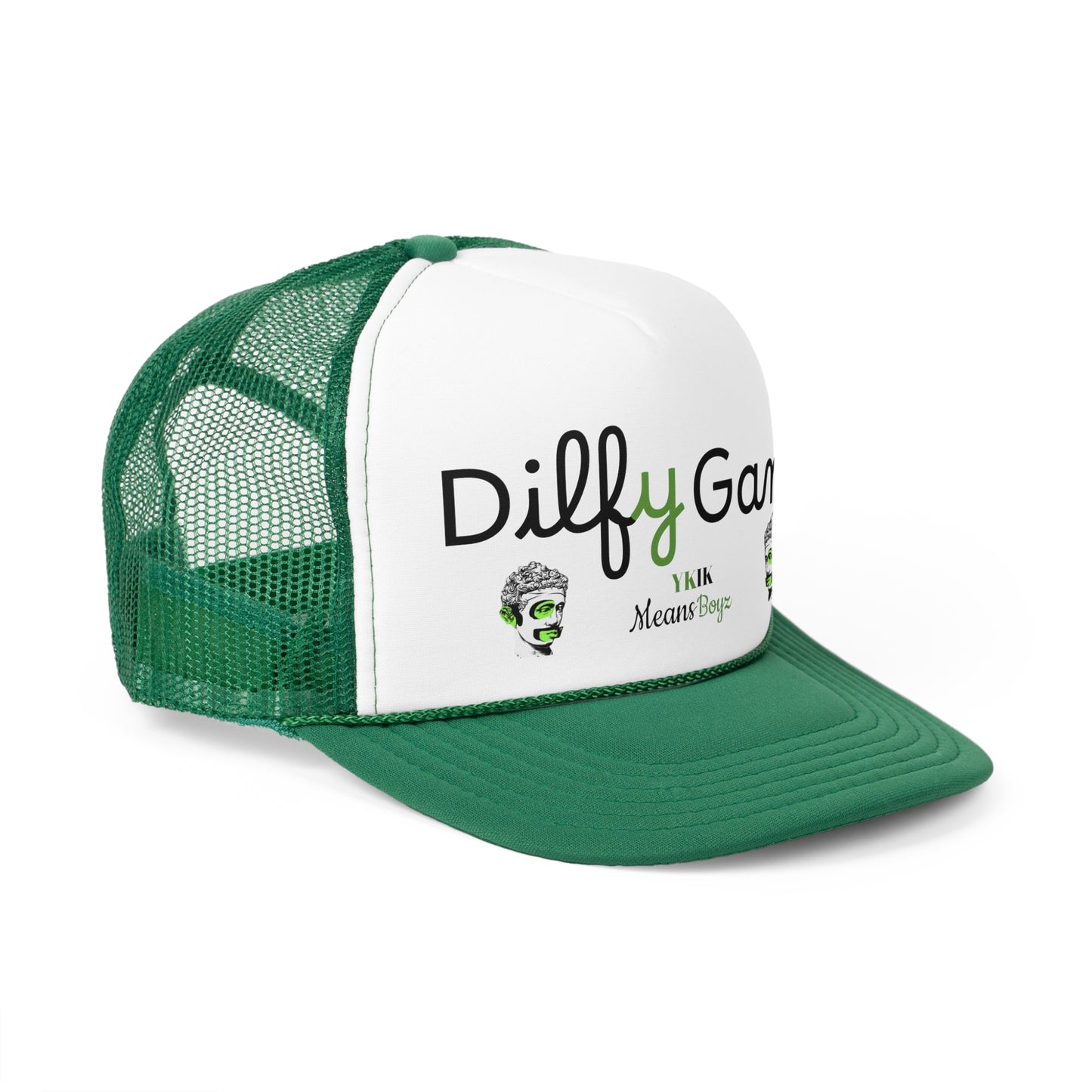 Dilfy Gang Trucker Cap - Fun Mesh Hat for Casual Style