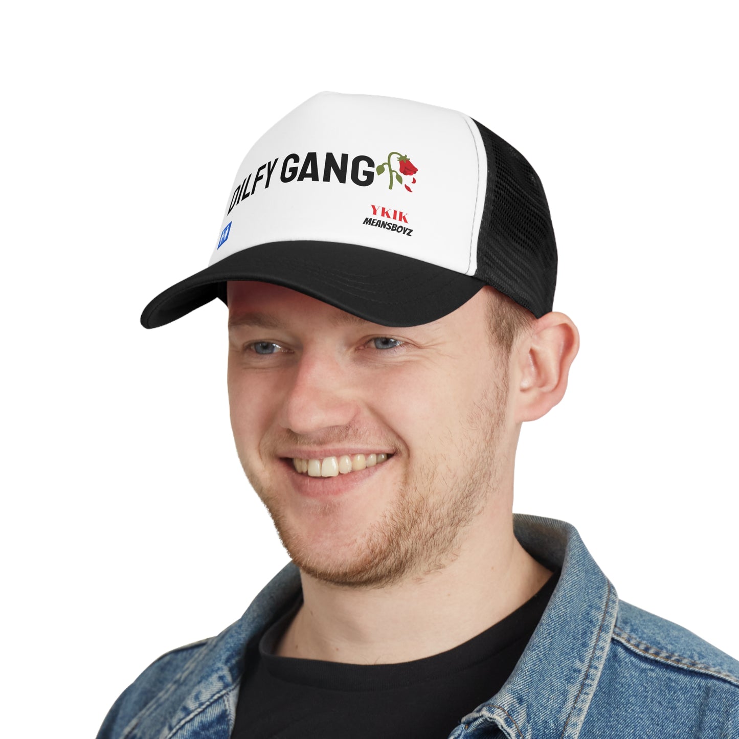 dilf gang Mesh Cap