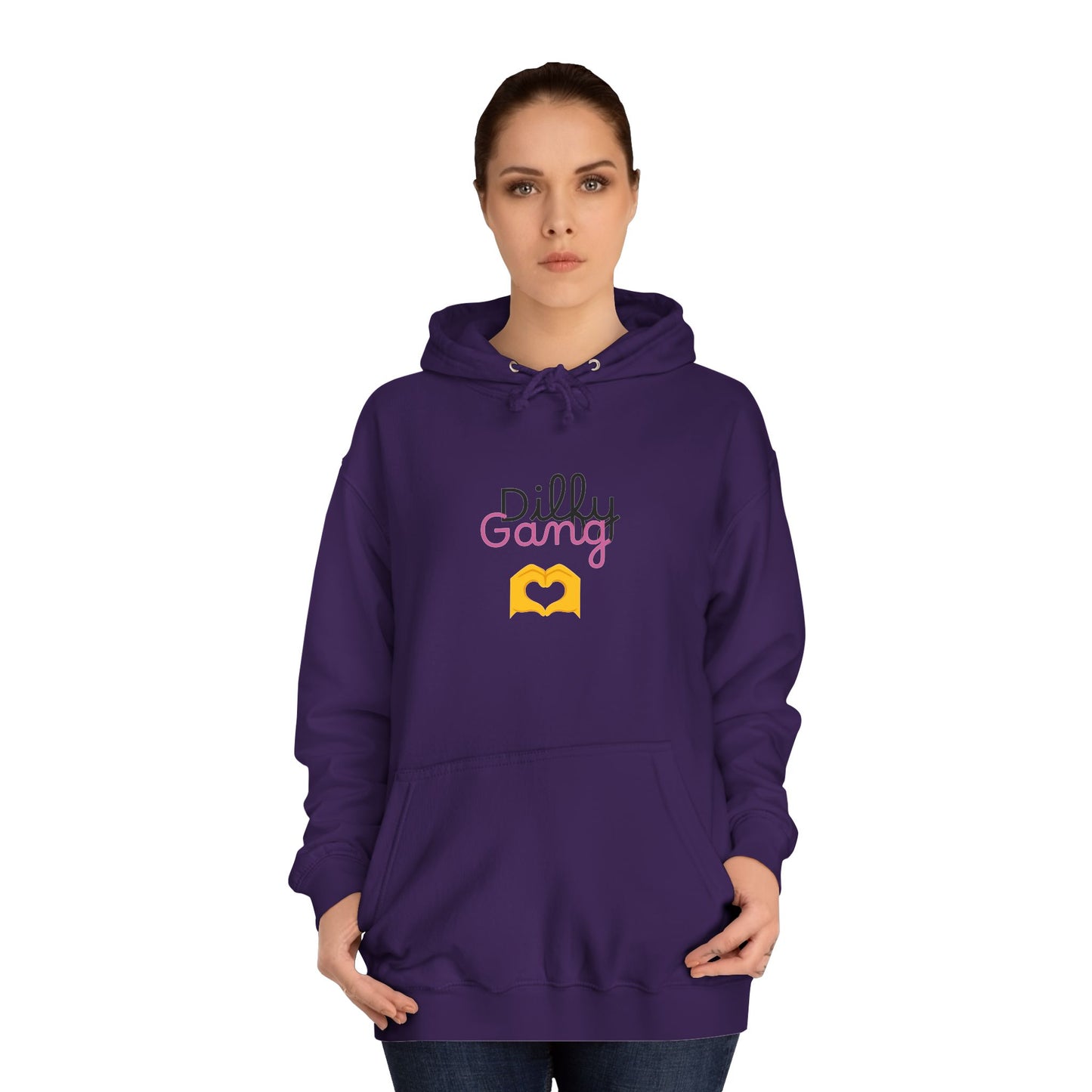 MeansBoyz Dilf Gang Unisex College Hoodie