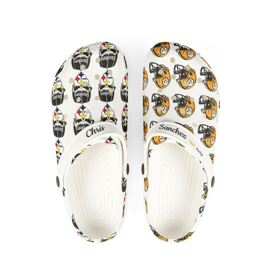 Personalized EVA Foam Rubber Clogs - Fun Cartoon Design for Kids and Adults