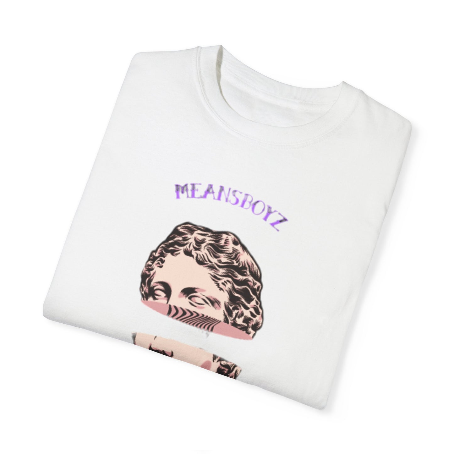 Meansboyz statue Unisex Garment-Dyed T-shirt