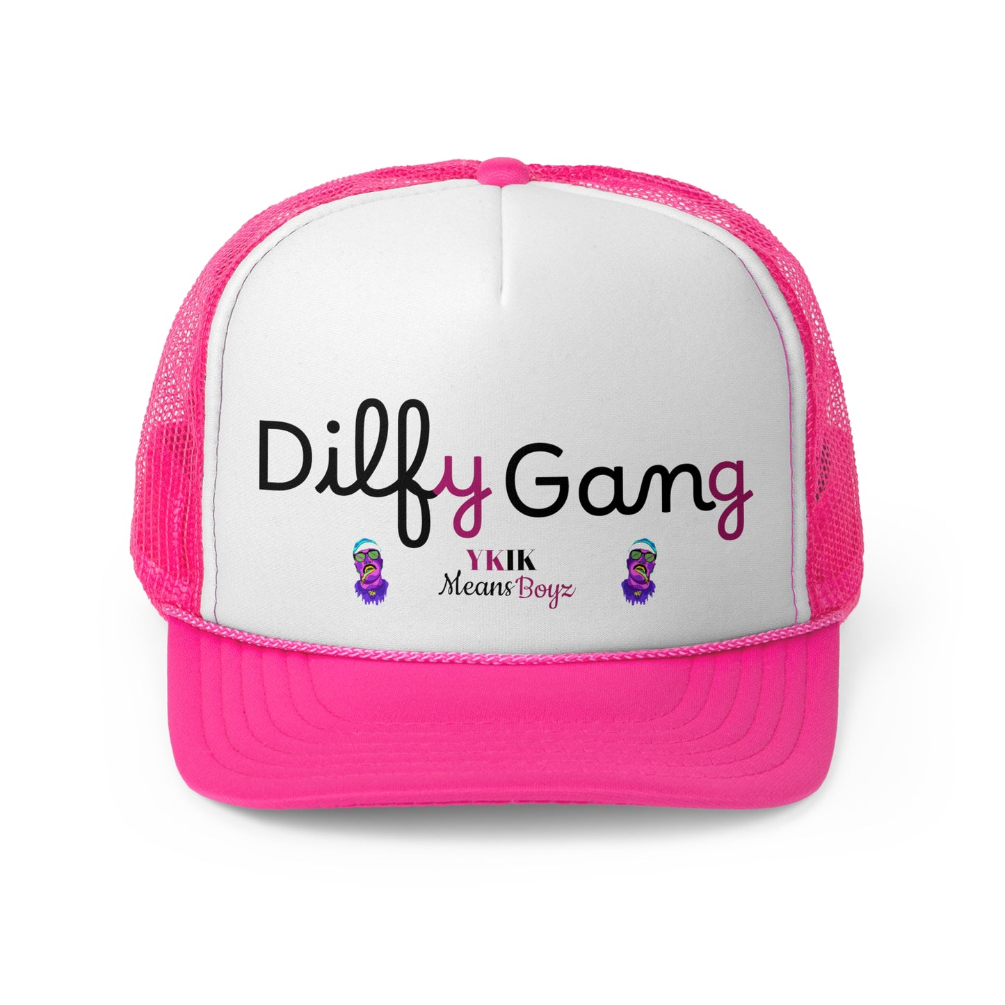 Dilfy Gang Trucker Cap – Stylish Mesh Hat for Trendsetters