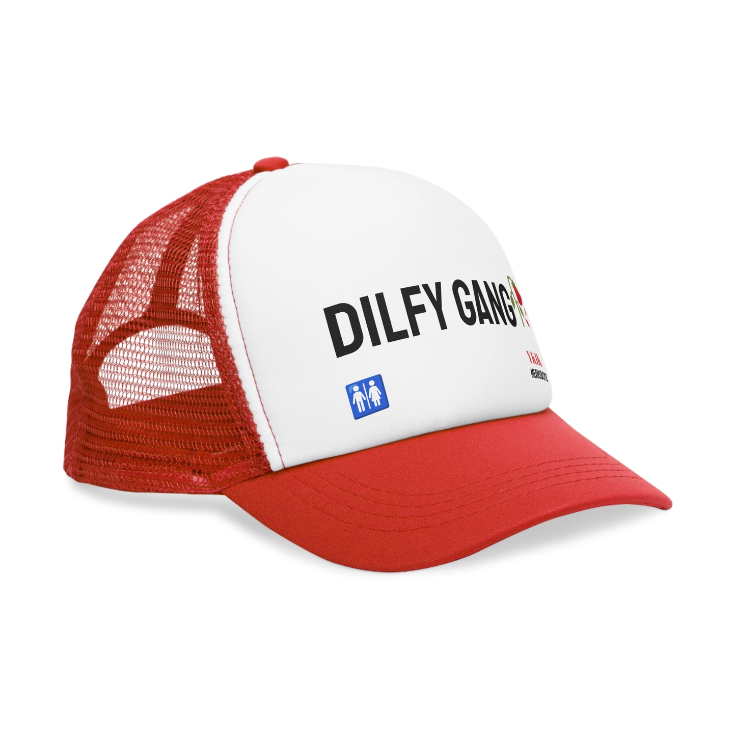 dilf gang Mesh Cap