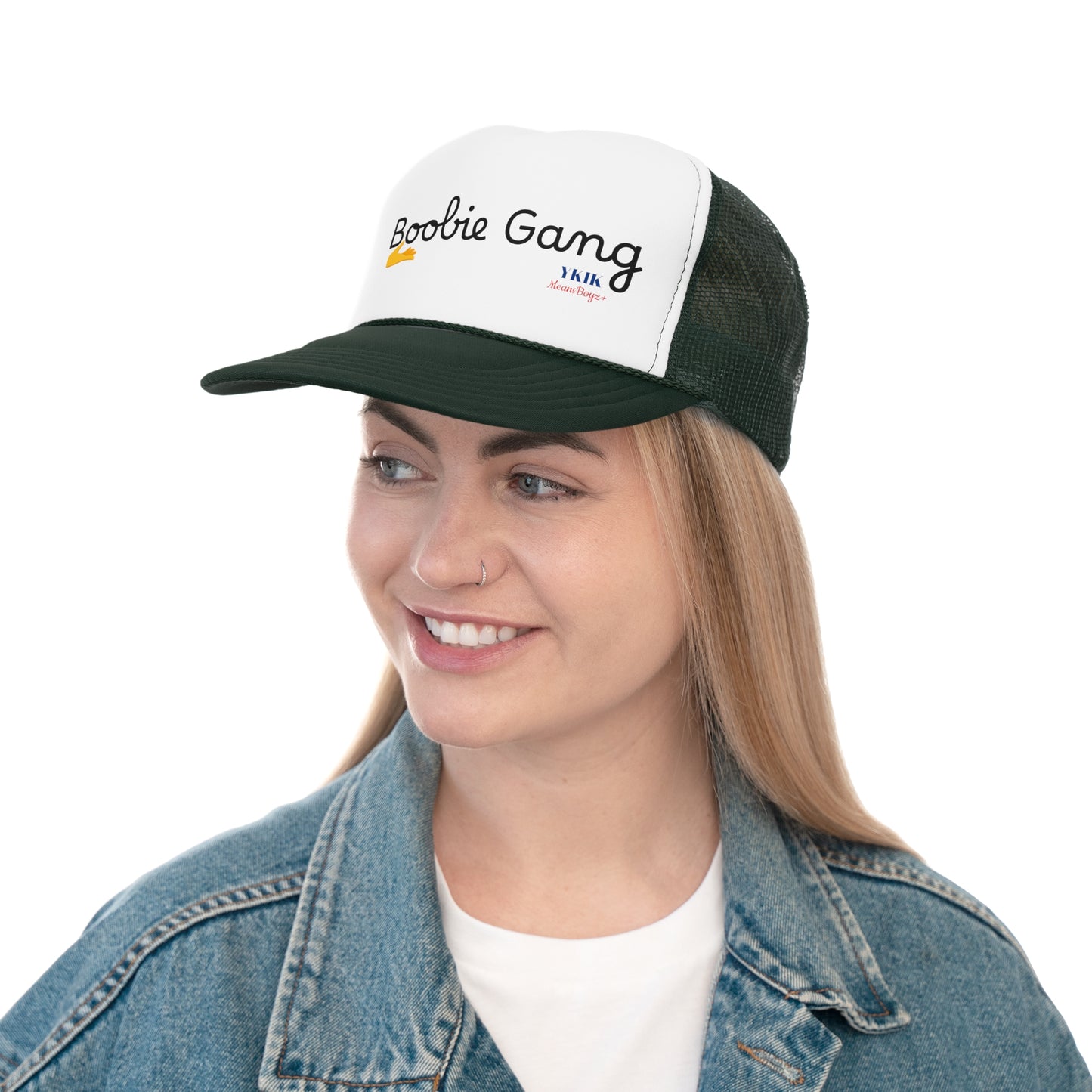 MeansByz Boobie Gang Trucker Caps