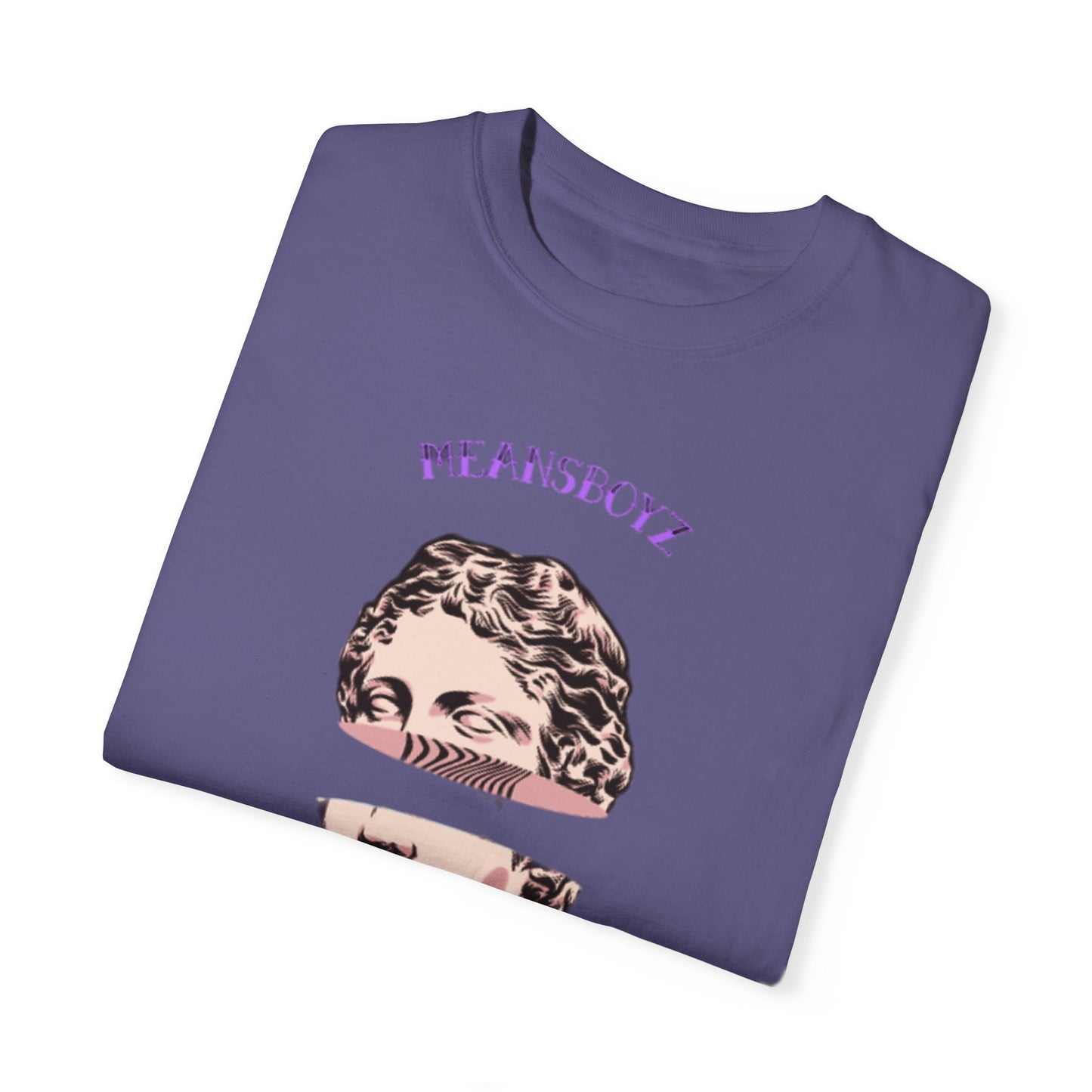 Meansboyz statue Unisex Garment-Dyed T-shirt