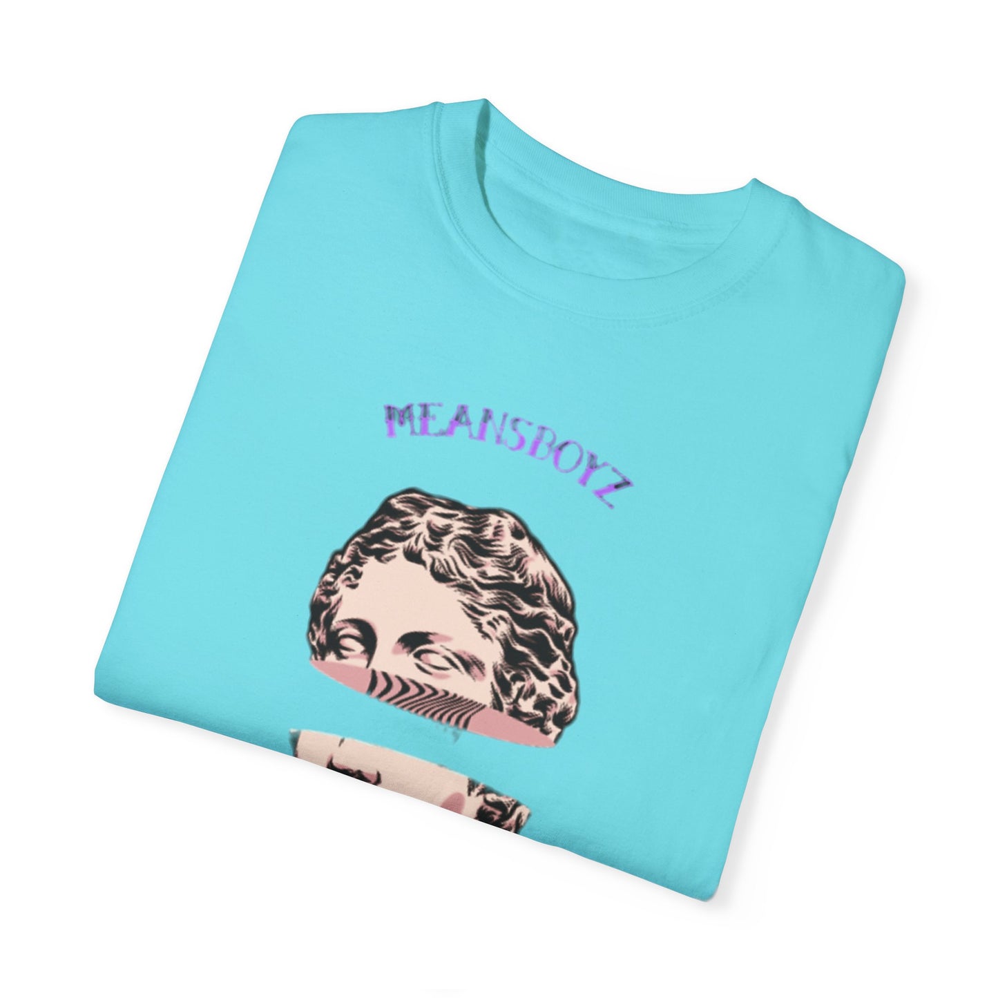 Meansboyz statue Unisex Garment-Dyed T-shirt