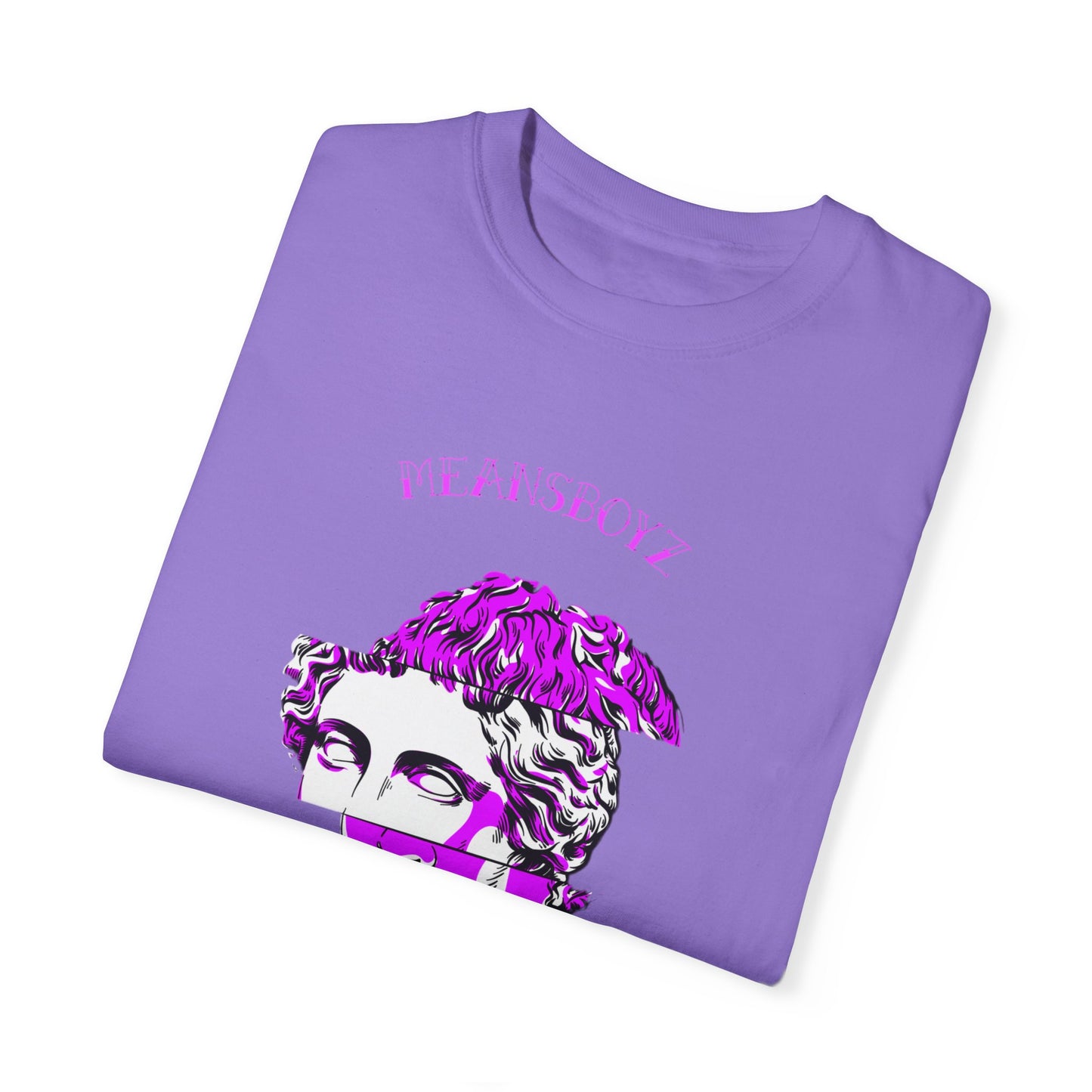 Statue Design T-Shirt - meansboyz Unisex Garment-Dyed Tee
