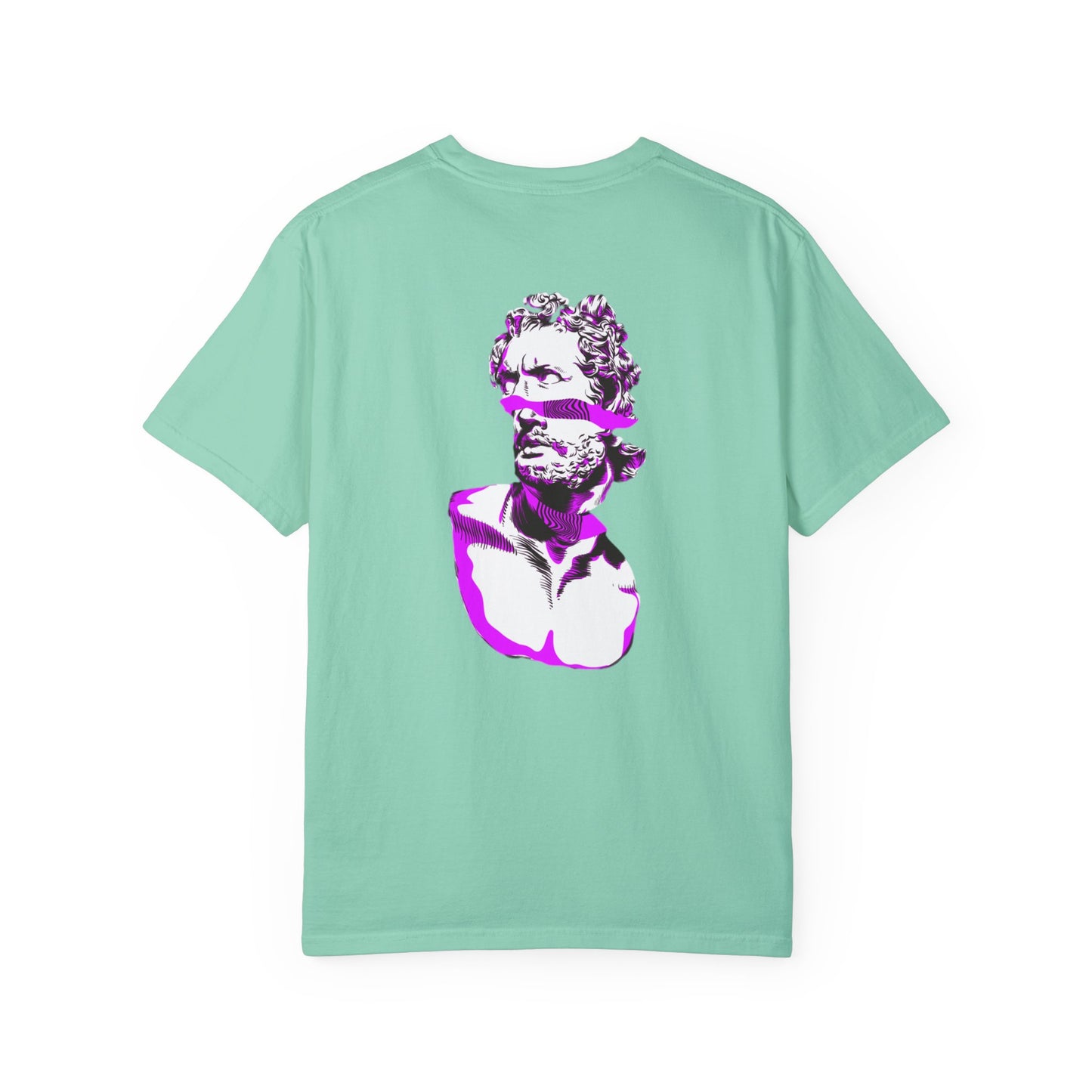 Statue Design T-Shirt - meansboyz Unisex Garment-Dyed Tee