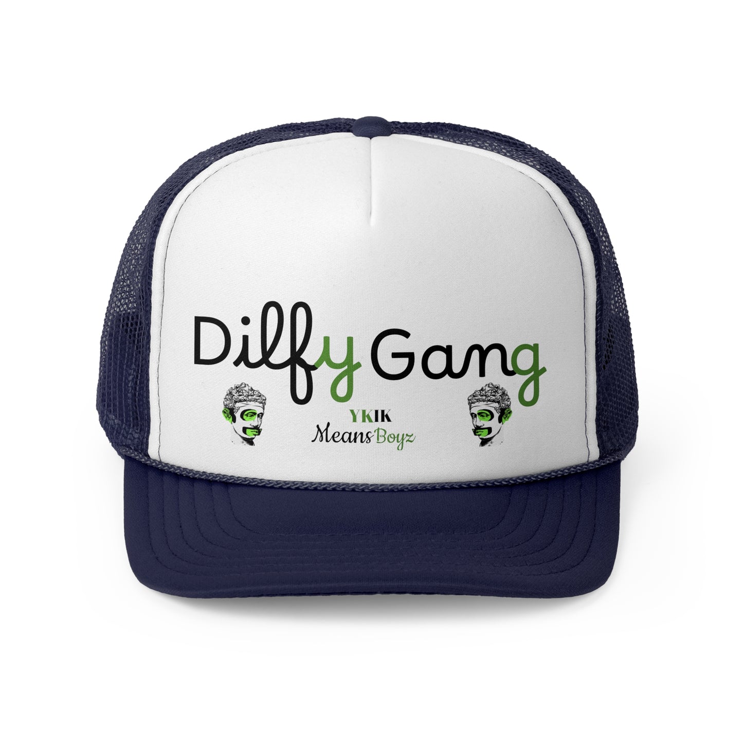 Dilfy Gang Trucker Cap - Fun Mesh Hat for Casual Style
