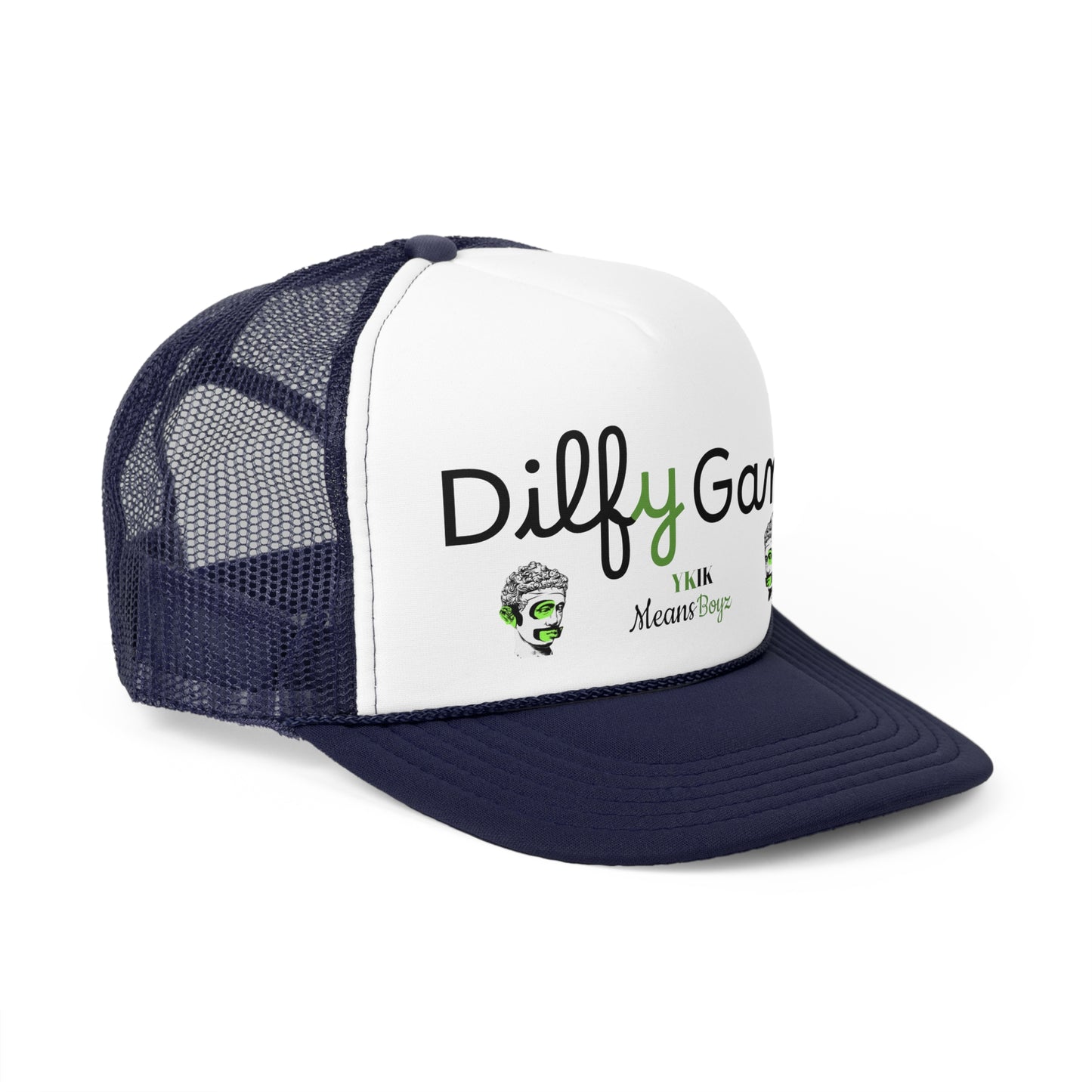 Dilfy Gang Trucker Cap - Fun Mesh Hat for Casual Style