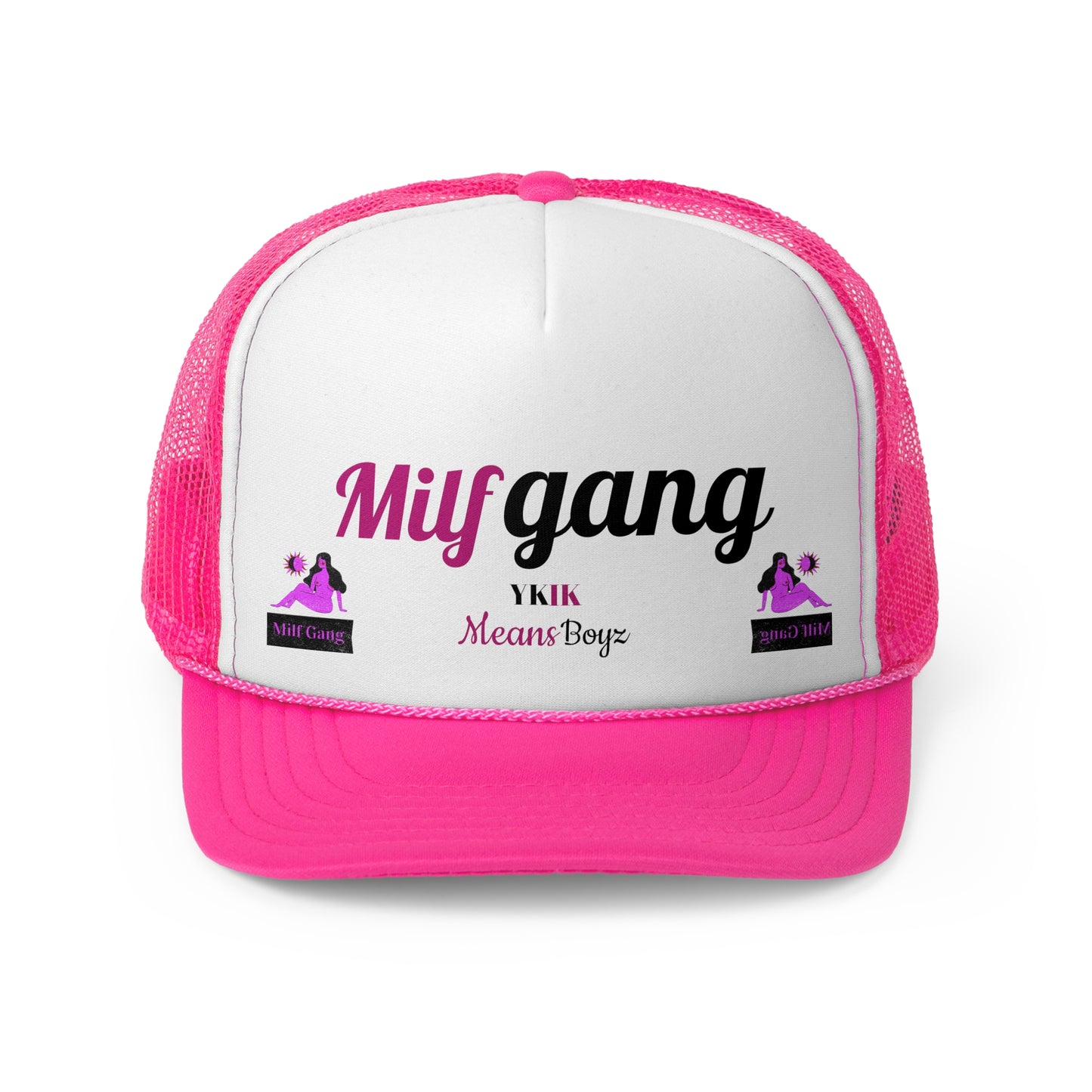 MILF Gang Trucker Cap - Fun, Stylish Hat for Moms & Celebrations