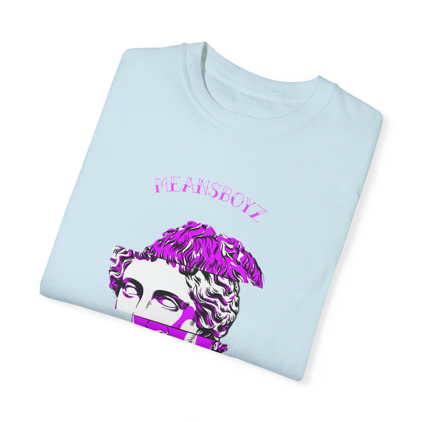Statue Design T-Shirt - meansboyz Unisex Garment-Dyed Tee