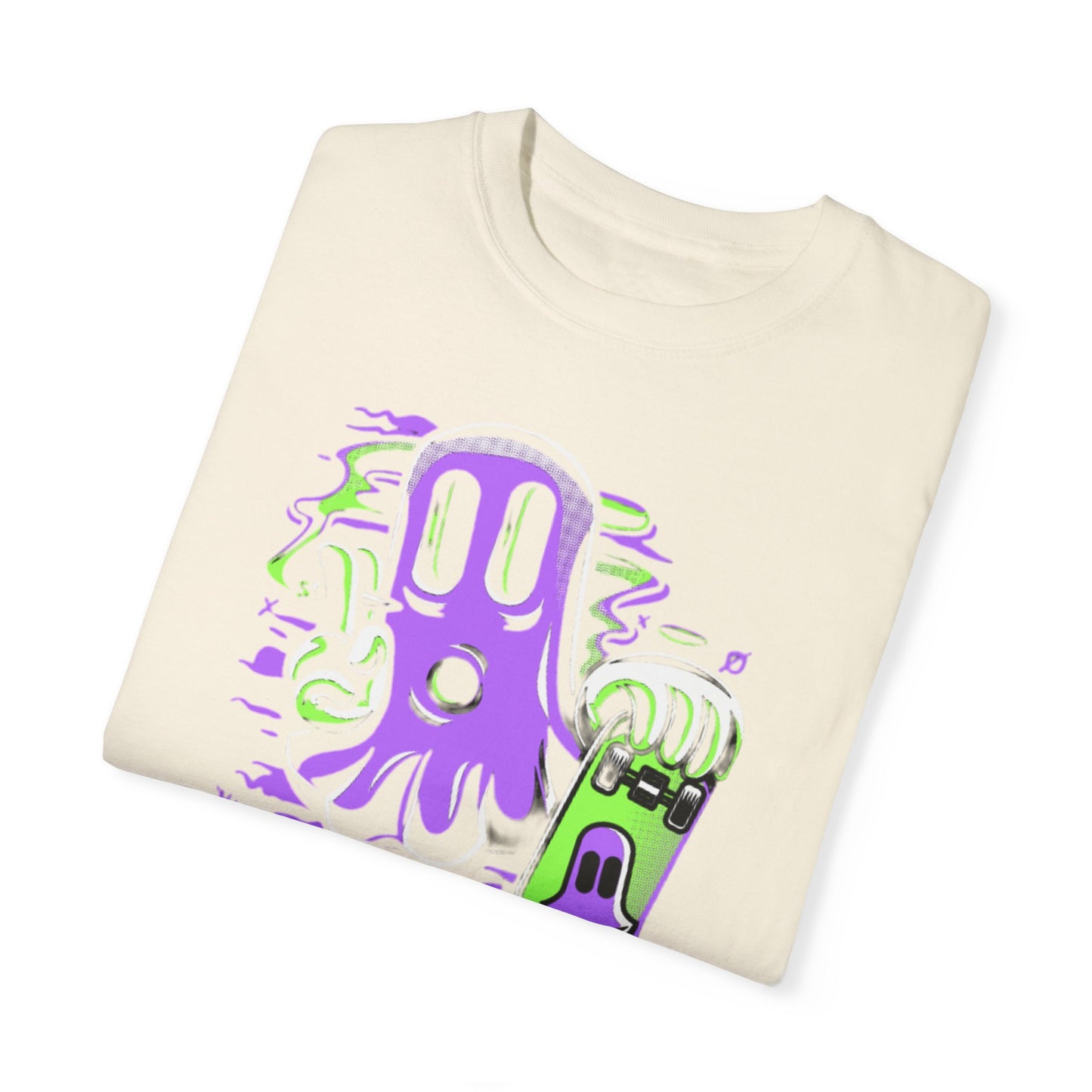 Meansboyz Unisex Garment-Dyed statue T-shirt
