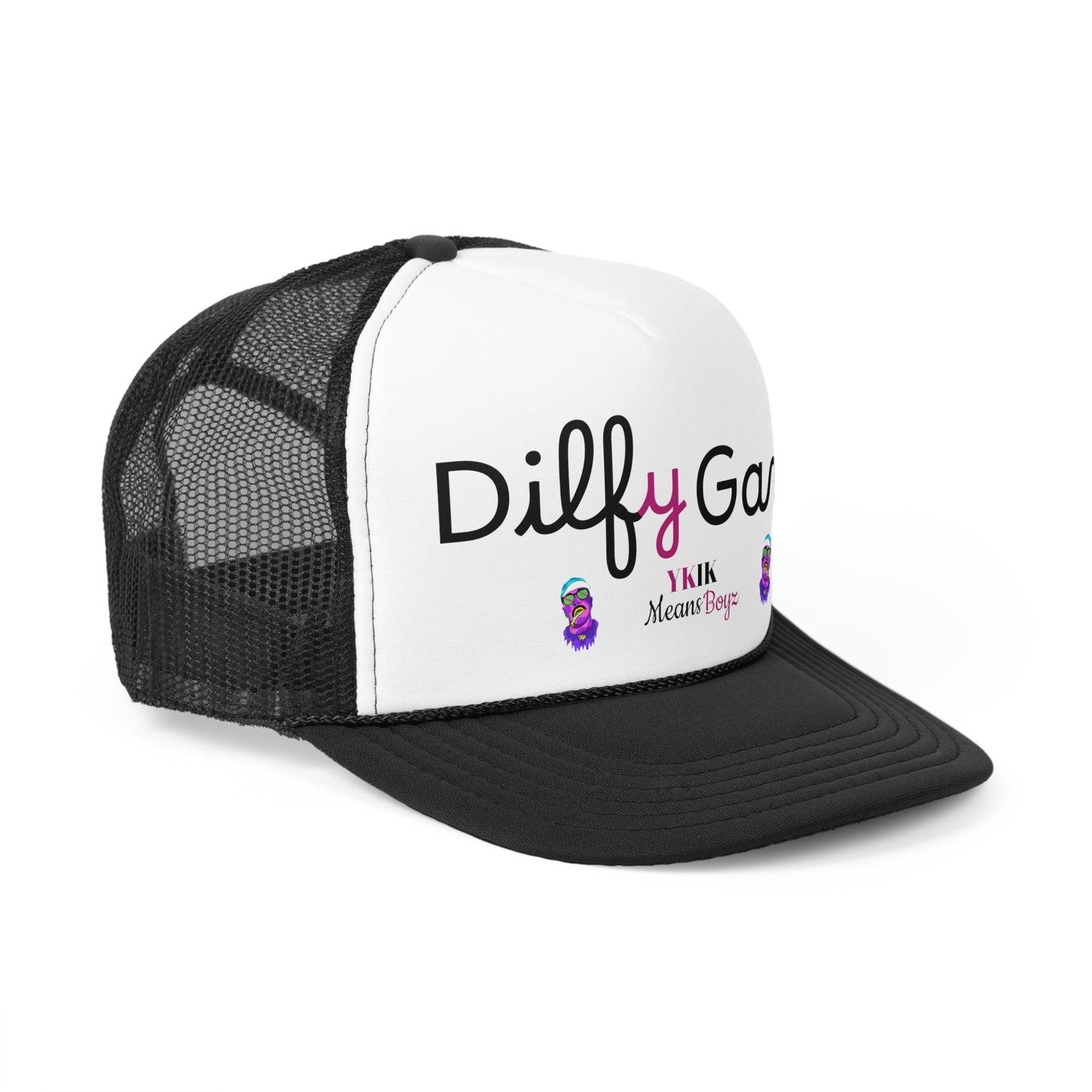 Dilfy Gang Trucker Cap – Stylish Mesh Hat for Trendsetters