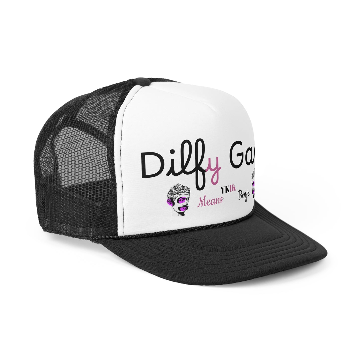 Dilfy Gang Trucker Cap - Bold & Fun Headwear for Trendsetters