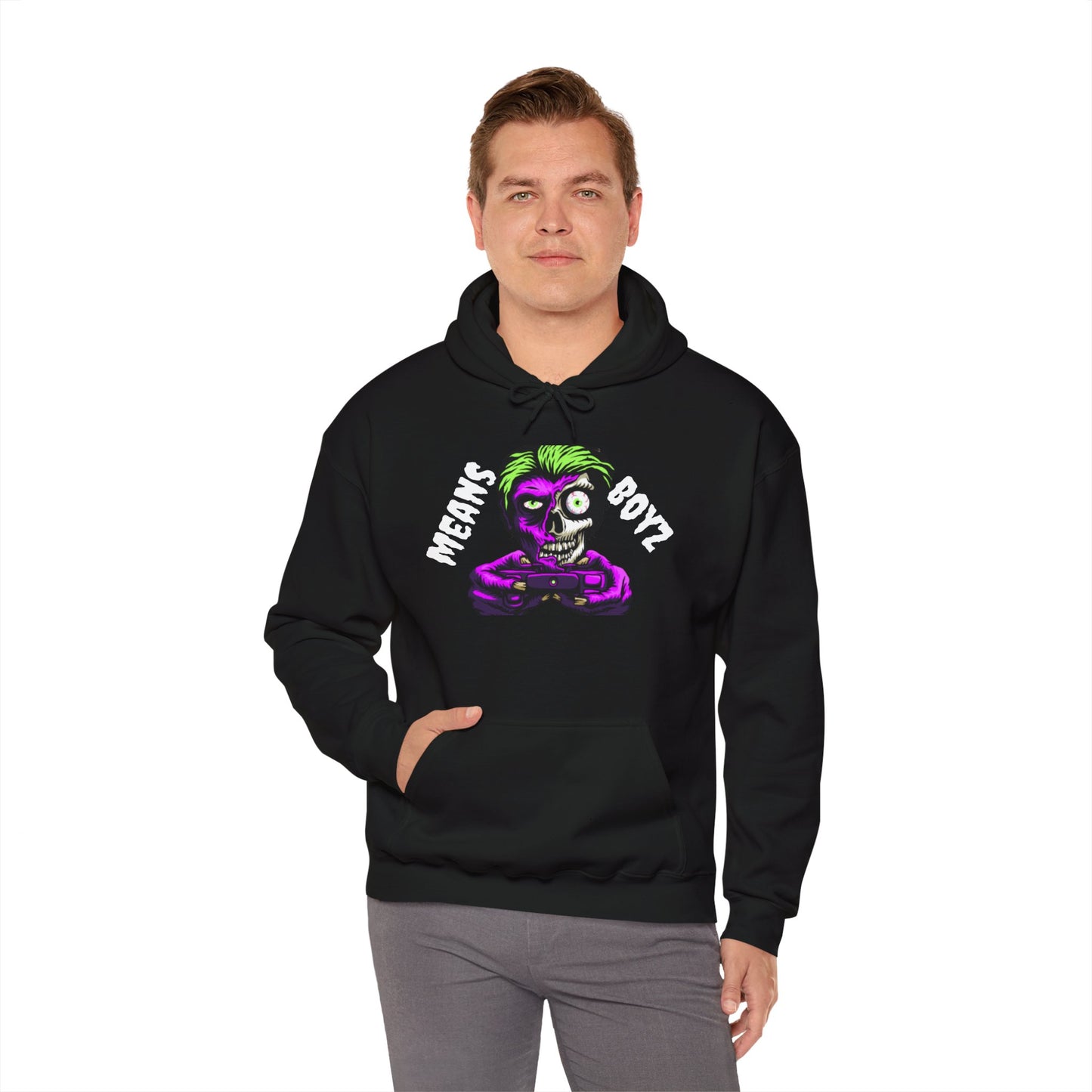 Meansboyz zombie Unisex Heavy Blend™ Hooded Sweatshirt