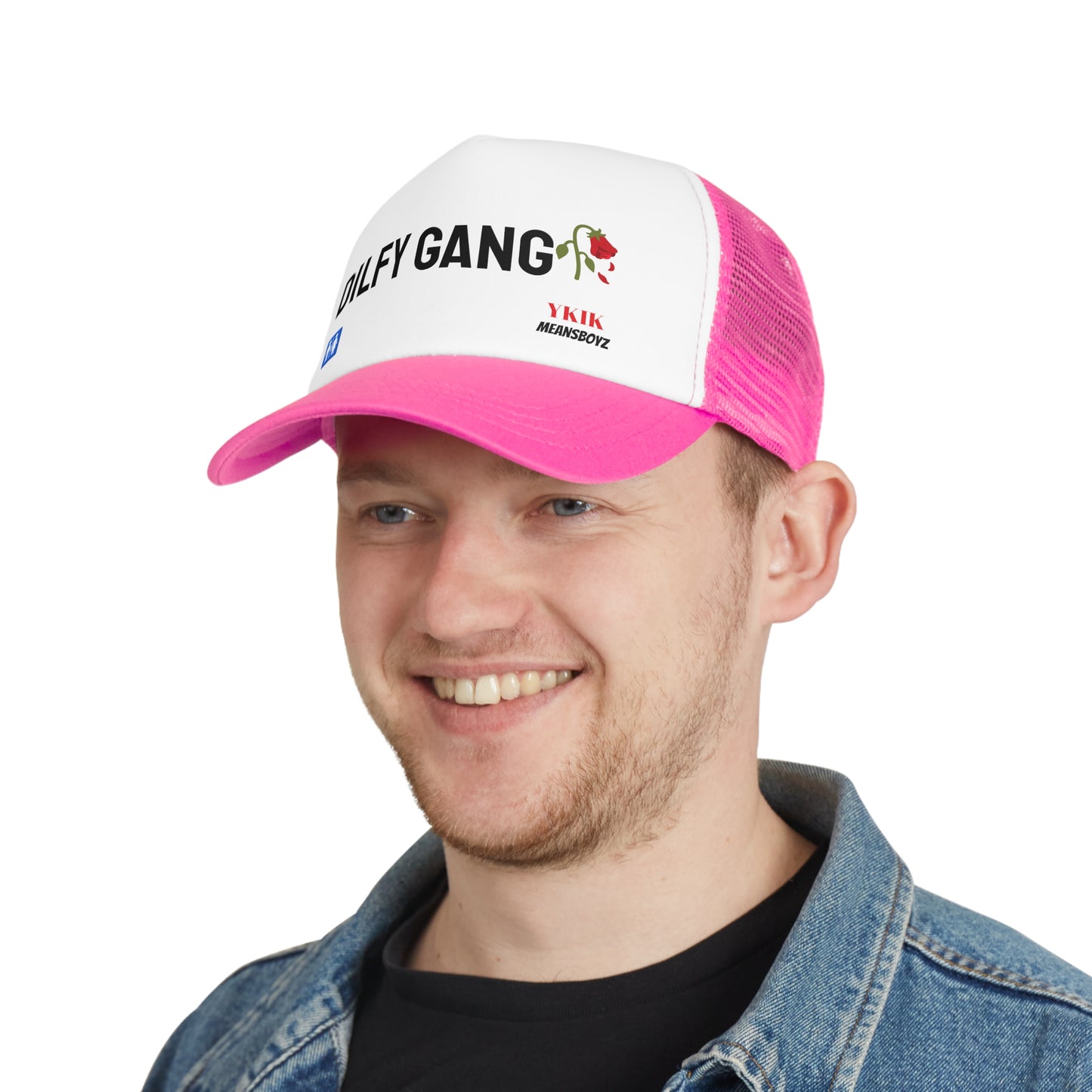 dilf gang Mesh Cap
