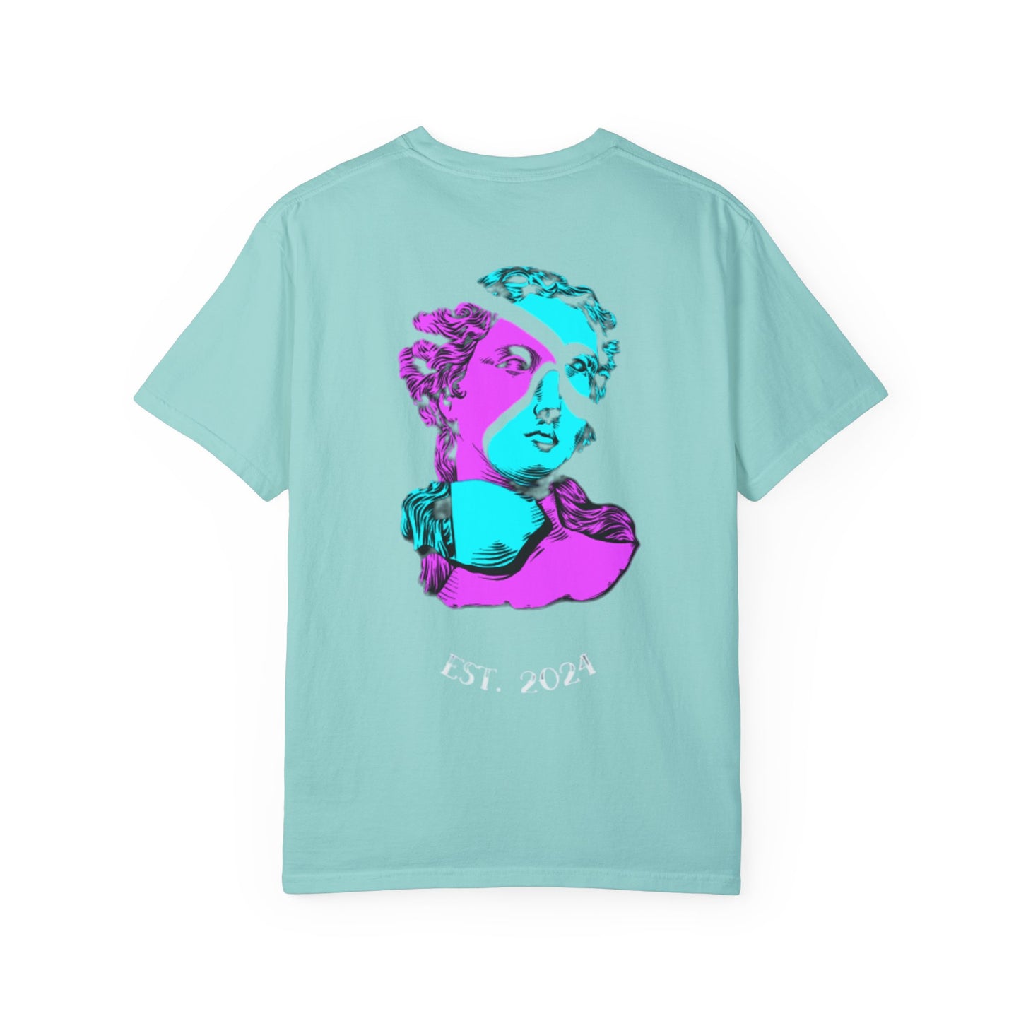 Meansboyz statue Unisex Garment-Dyed T-shirt
