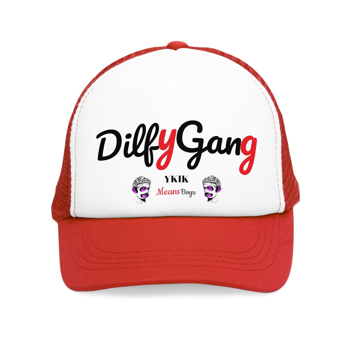DilfyGang Mesh Cap - Fun Trucker Hat for Boys & Celebrate Style