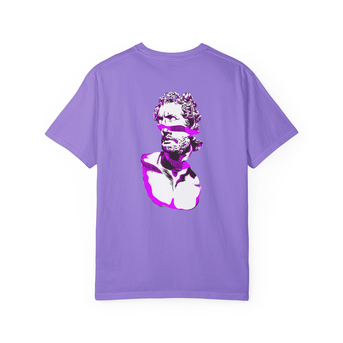 Statue Design T-Shirt - meansboyz Unisex Garment-Dyed Tee