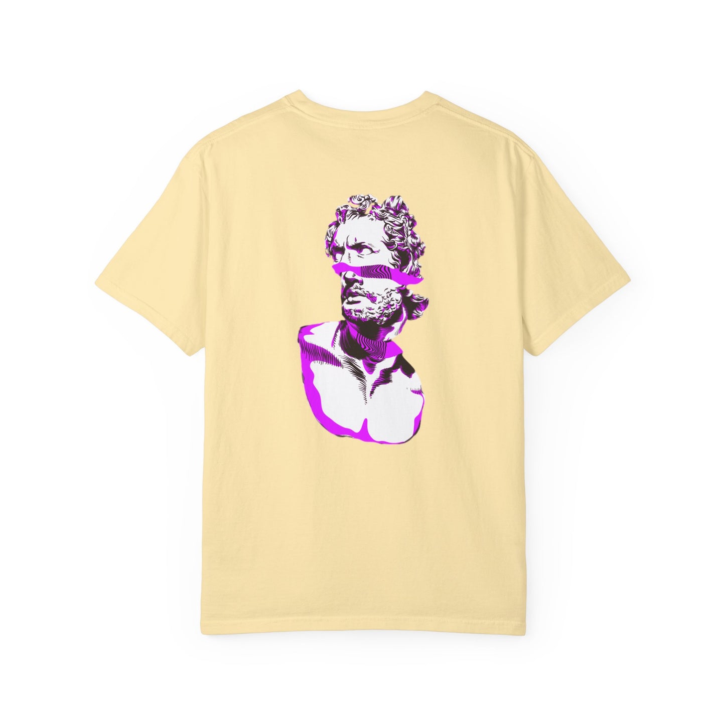 Statue Design T-Shirt - meansboyz Unisex Garment-Dyed Tee