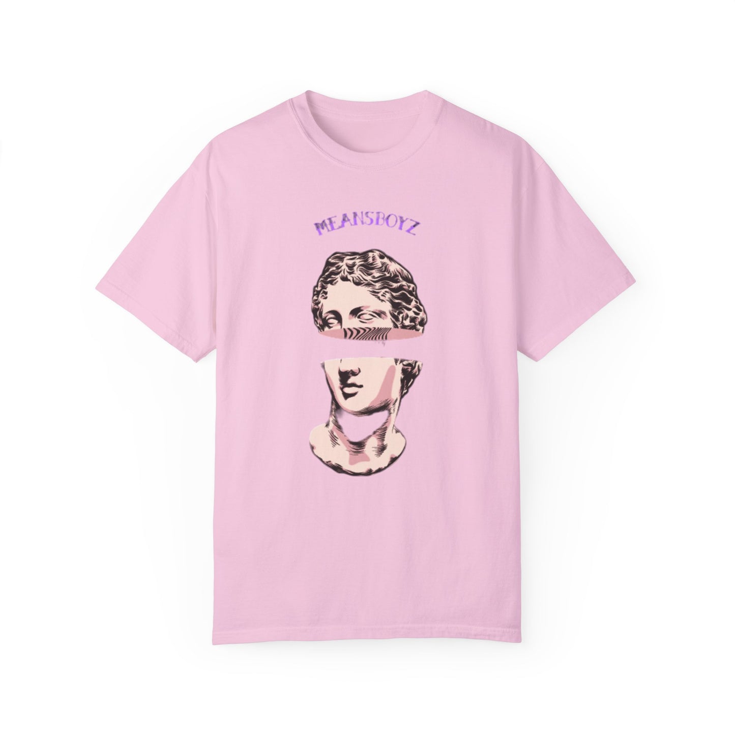 Meansboyz statue Unisex Garment-Dyed T-shirt
