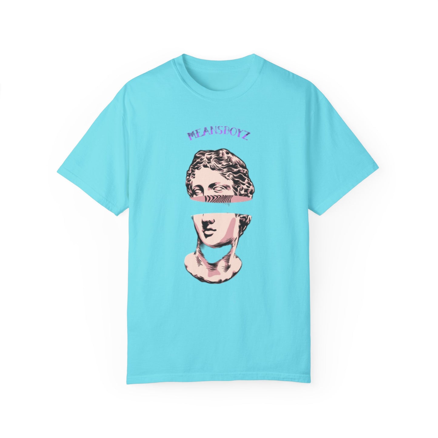 Meansboyz statue Unisex Garment-Dyed T-shirt