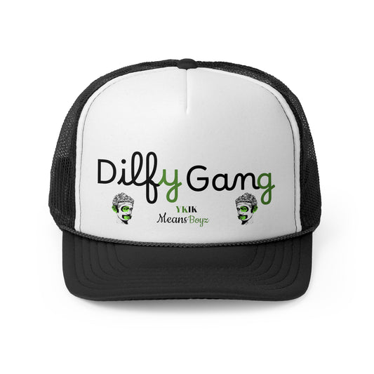 Dilfy Gang Trucker Cap - Fun Mesh Hat for Casual Style