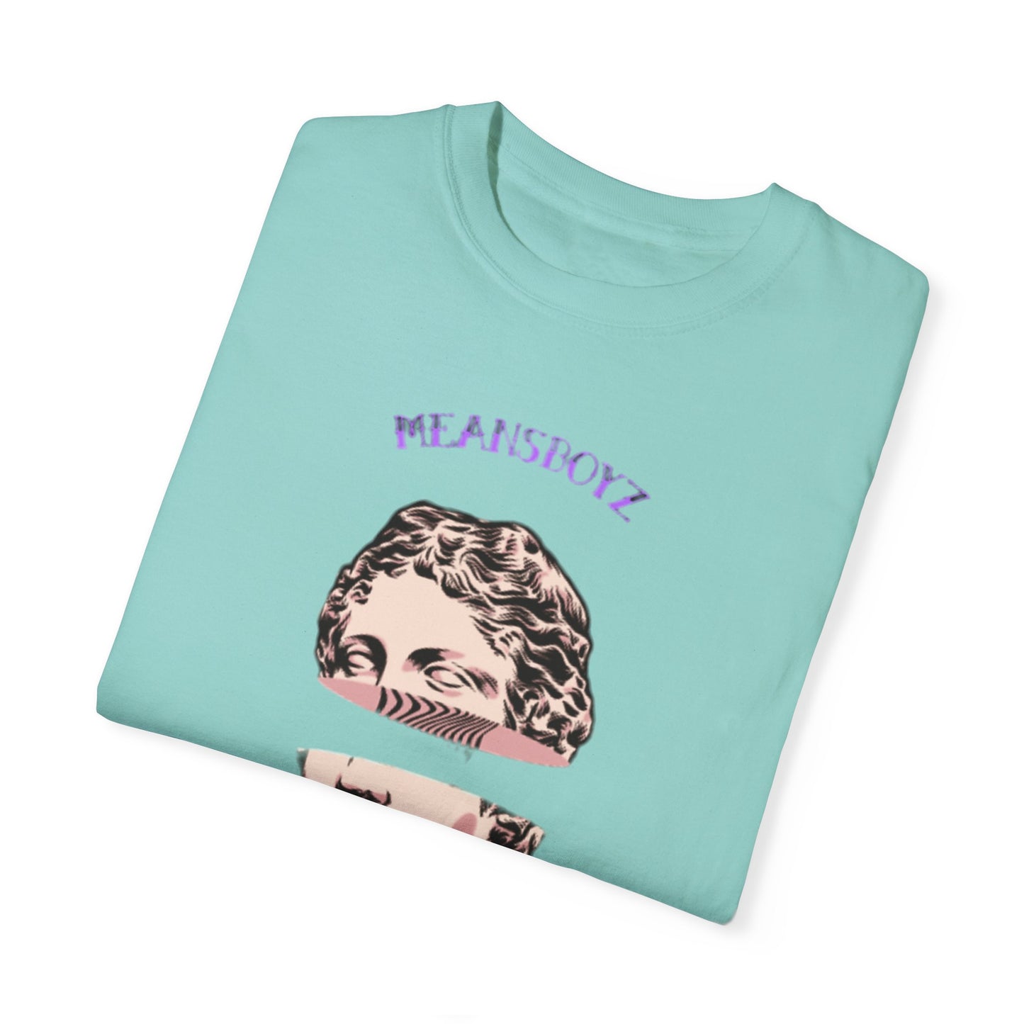 Meansboyz statue Unisex Garment-Dyed T-shirt