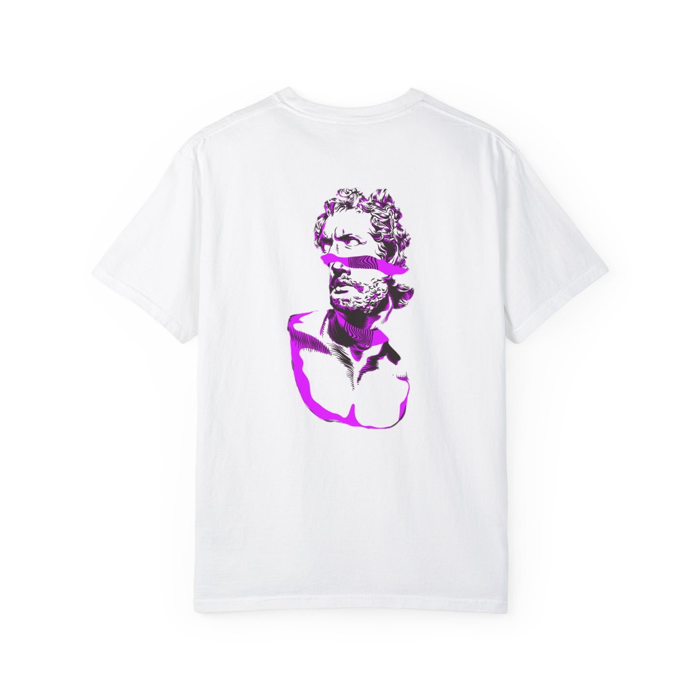 Statue Design T-Shirt - meansboyz Unisex Garment-Dyed Tee