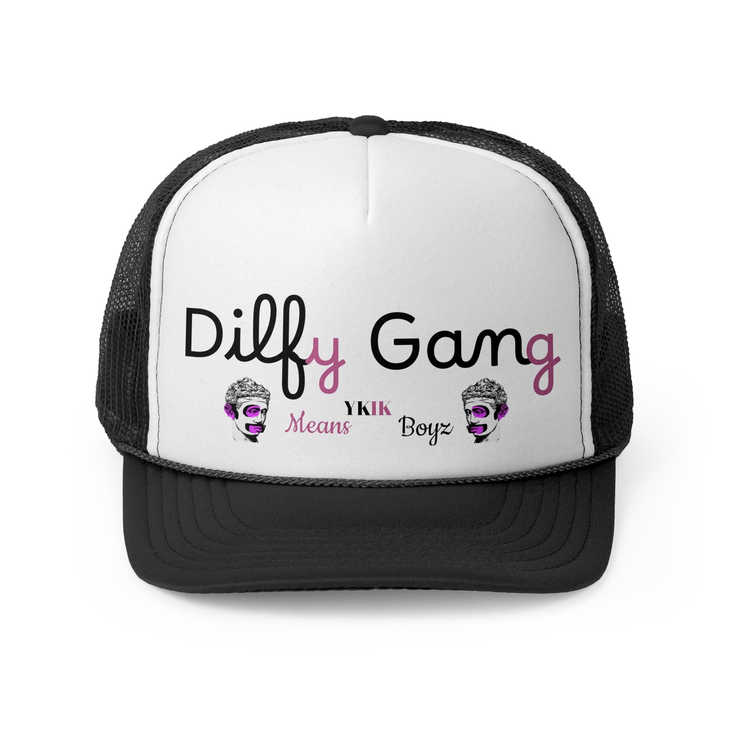 Dilfy Gang Trucker Cap - Bold & Fun Headwear for Trendsetters