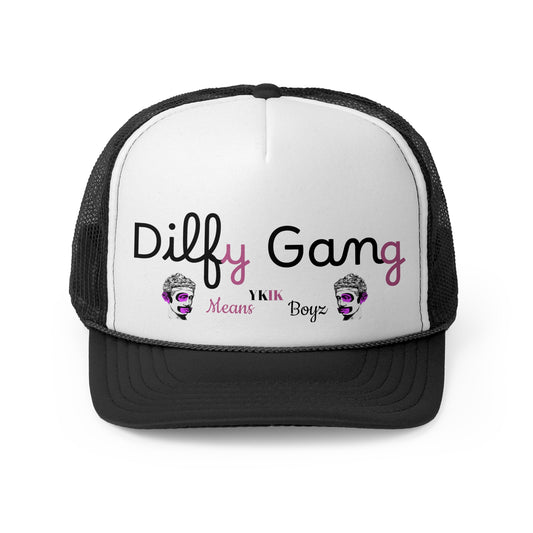 Dilfy Gang Trucker Cap - Bold & Fun Headwear for Trendsetters