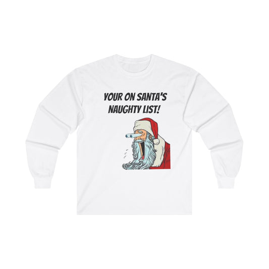 MeansBoyz santa Unisex Ultra Cotton Long Sleeve Tee