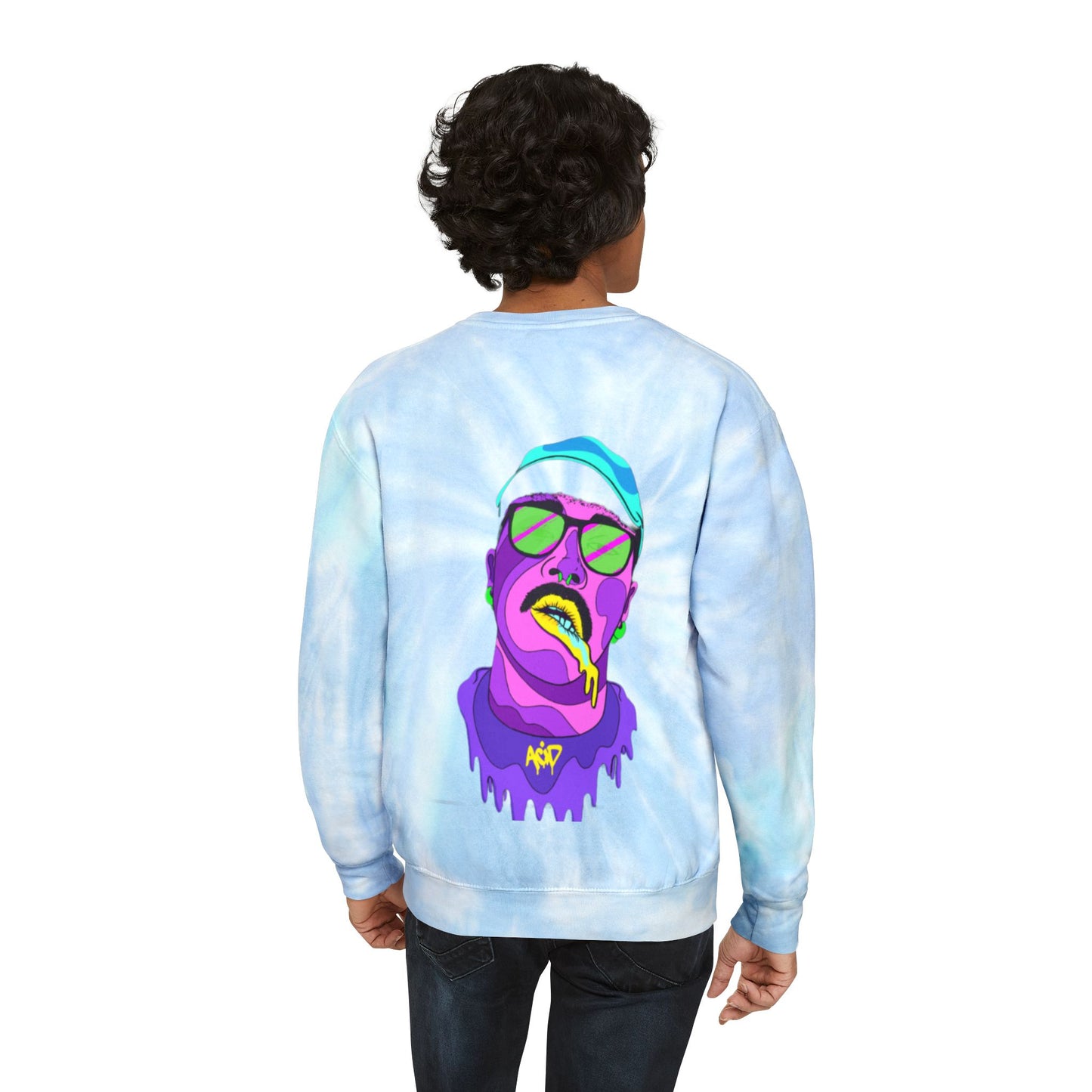 Meansboyz Unisex Tie-Dye Sweatshirt