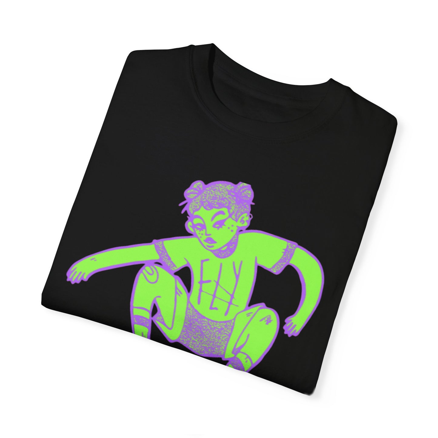 Meansgurlz Unisex Garment-Dyed T-shirt