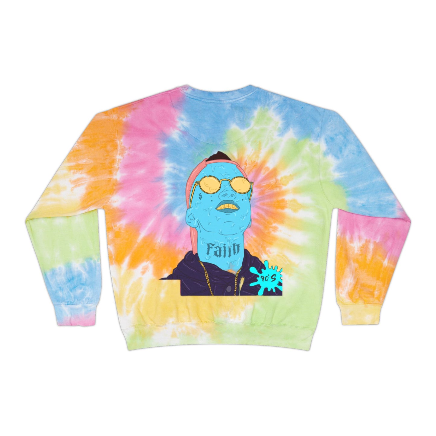 M<eansBoyz Acid Unisex Tie-Dye Sweatshirt