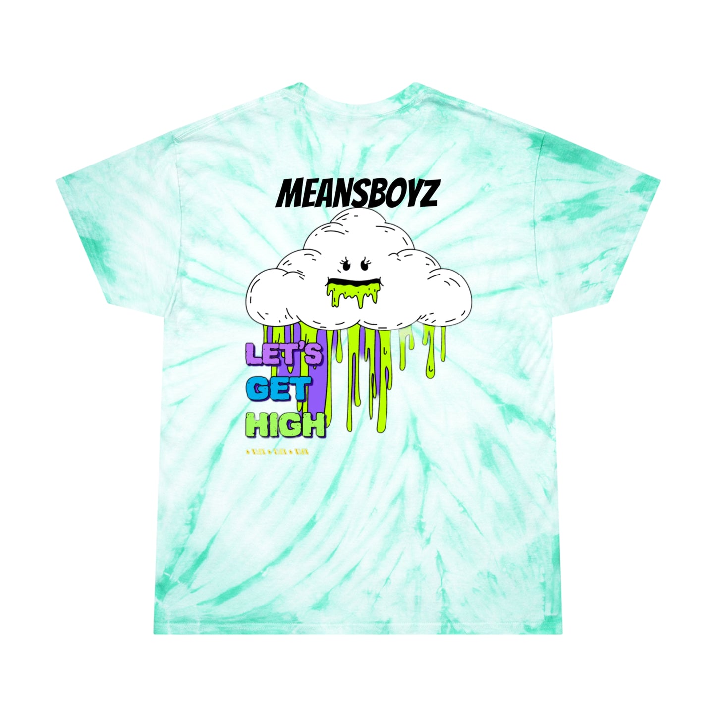 MeansBoyz Tie-Dye Tee, Cyclone