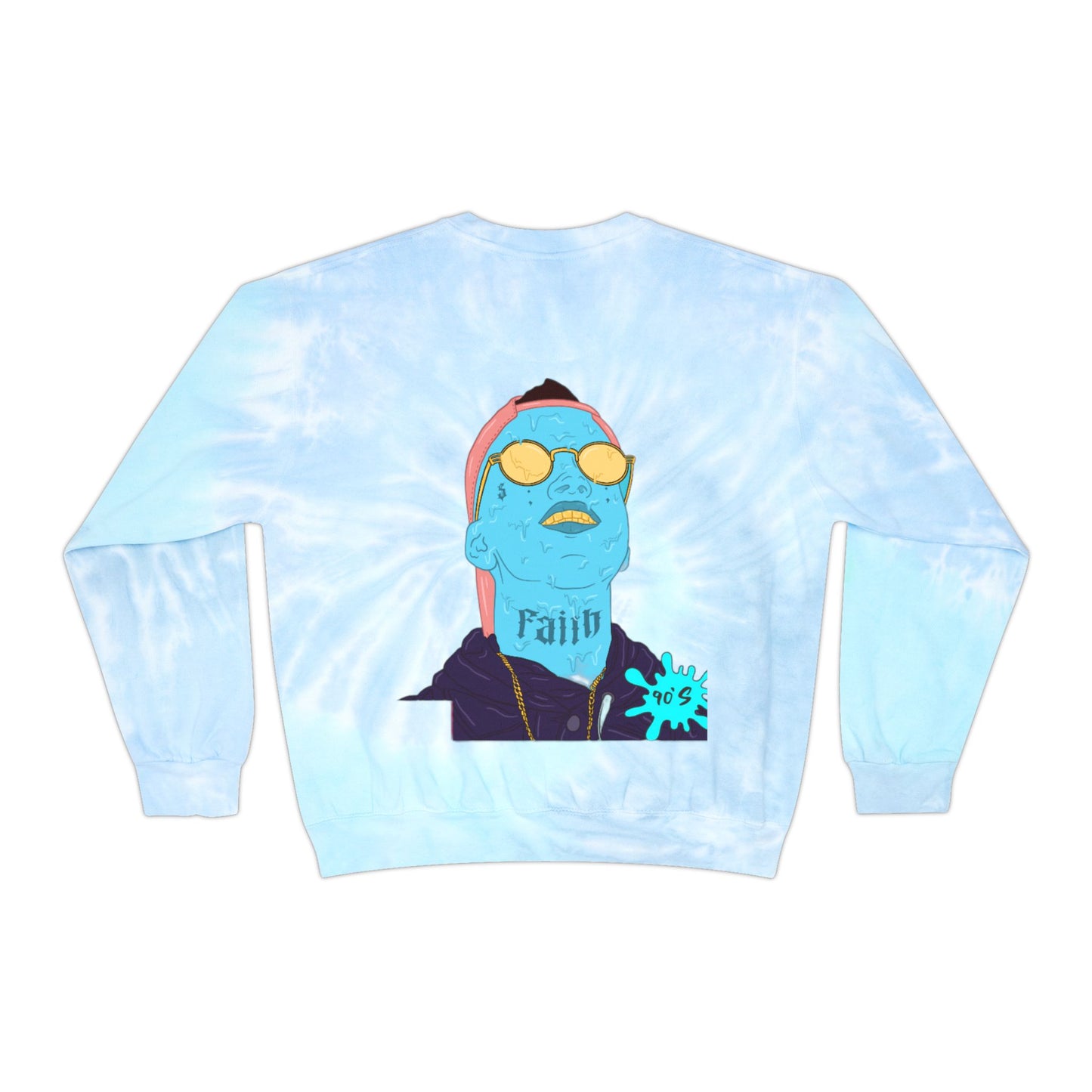 M<eansBoyz Acid Unisex Tie-Dye Sweatshirt