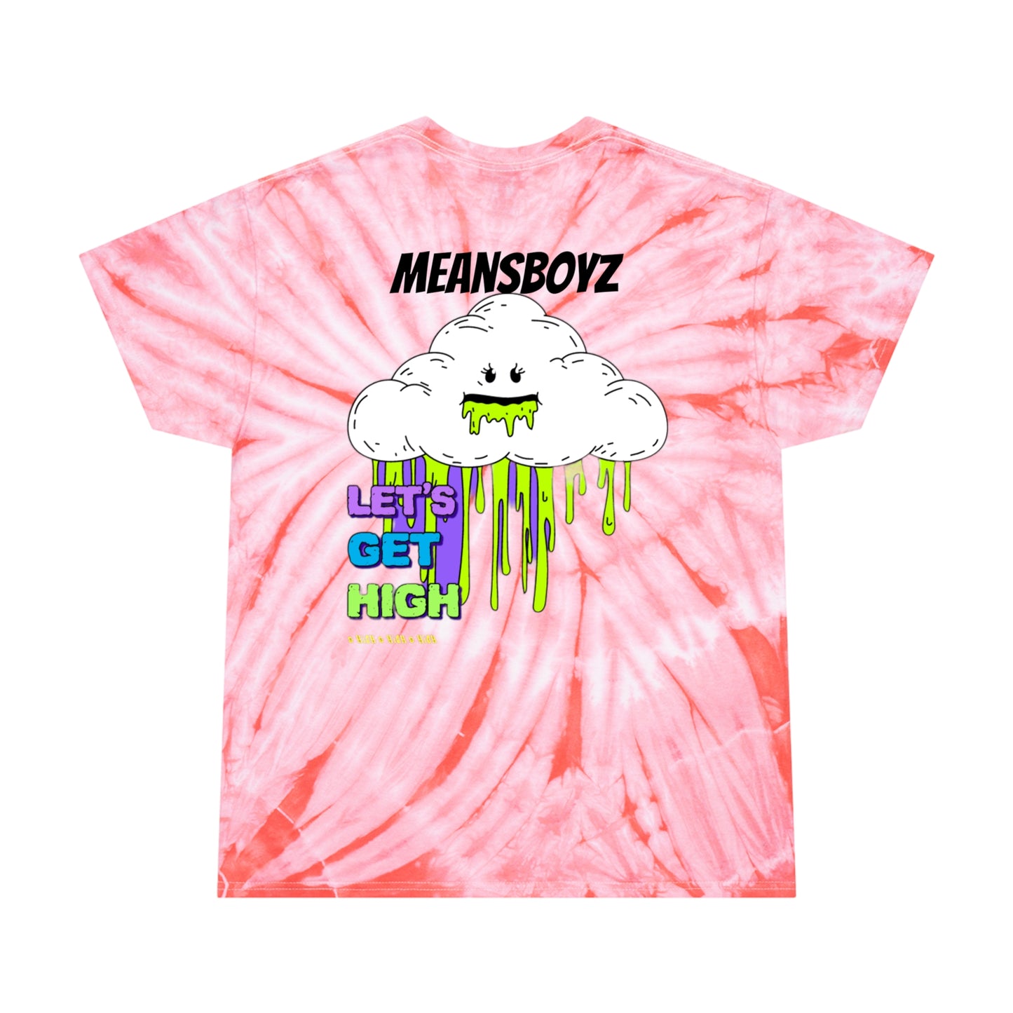 MeansBoyz Tie-Dye Tee, Cyclone