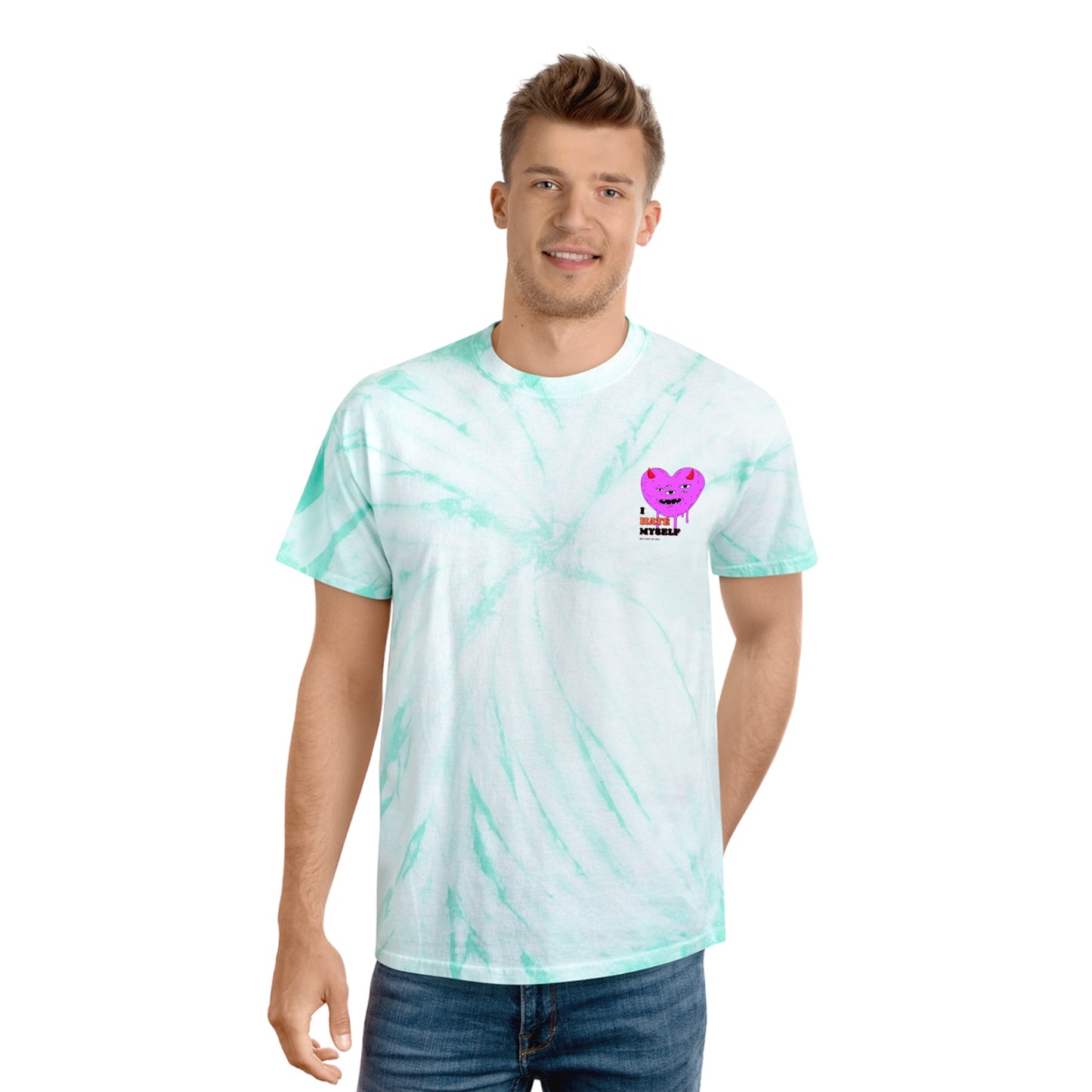 MeansBoyz Tie-Dye Tee, Cyclone